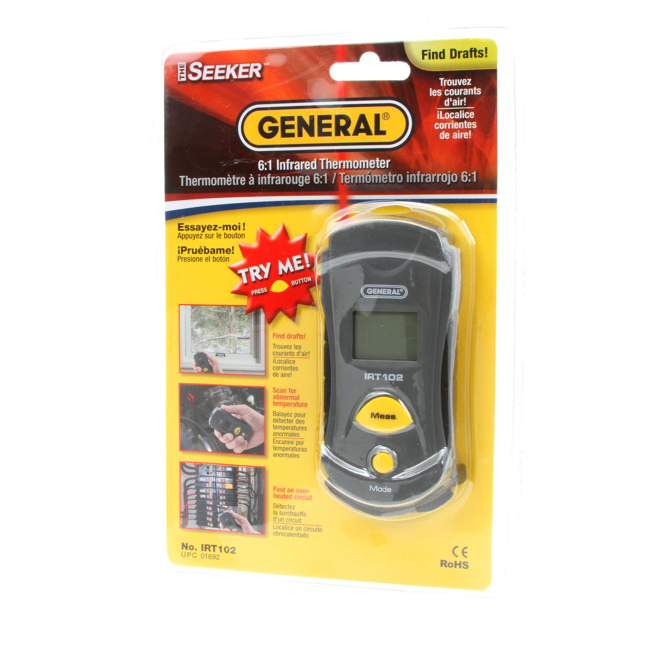 General Tools 6 1 Infrared Thermometer Irt102 for sale online 