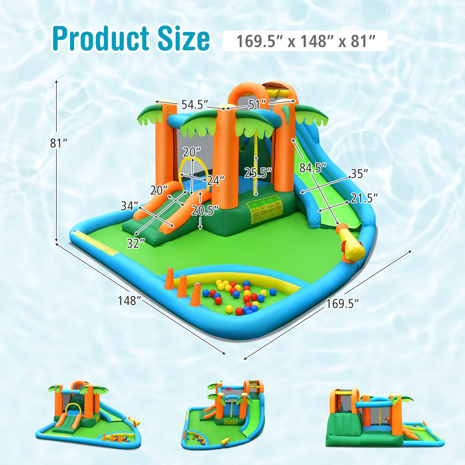 Slickblue D-CO-NP10328 Bounce-Houses - View #3