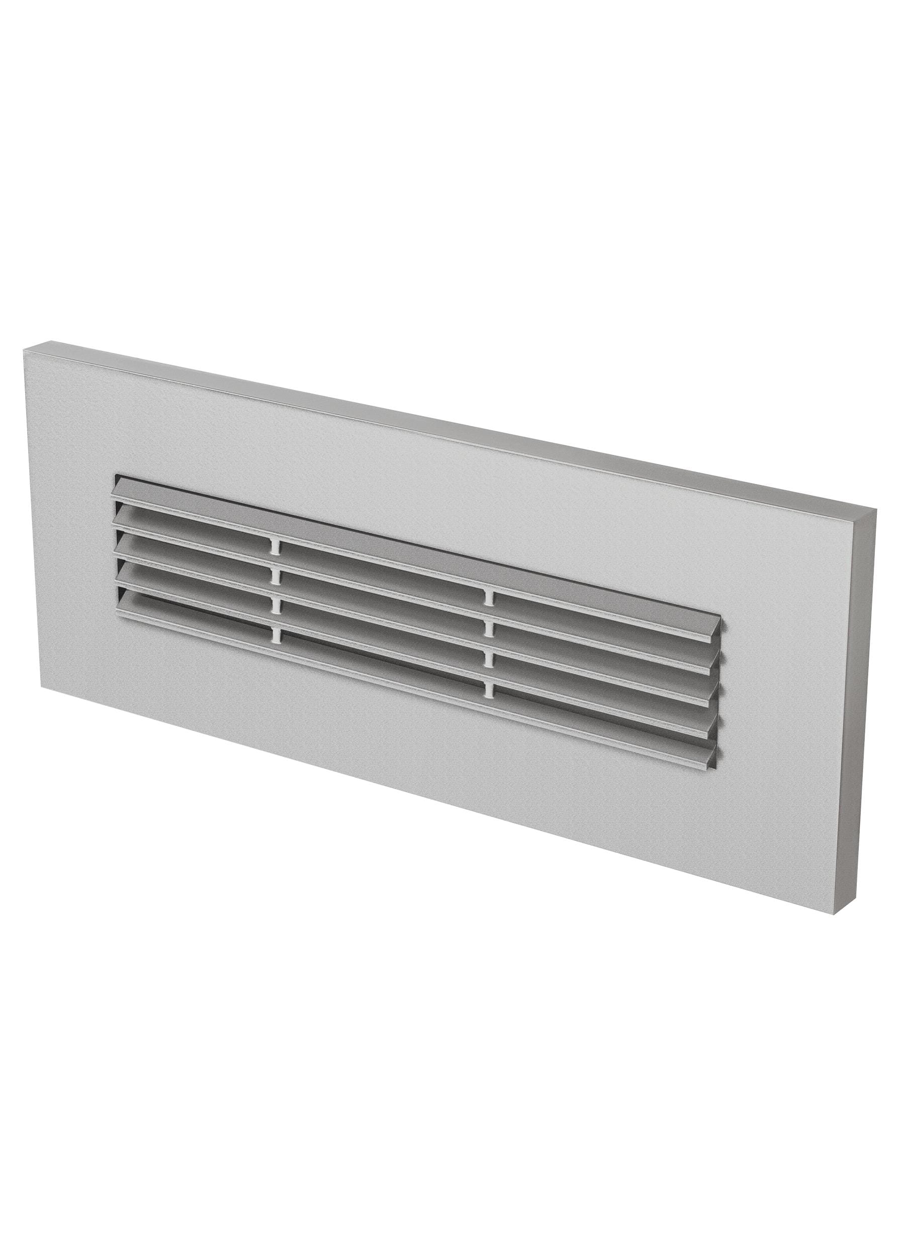 Generation Lighting 94481S-849 Louver Turtle Satin Nickel Integrated LED Brick Light