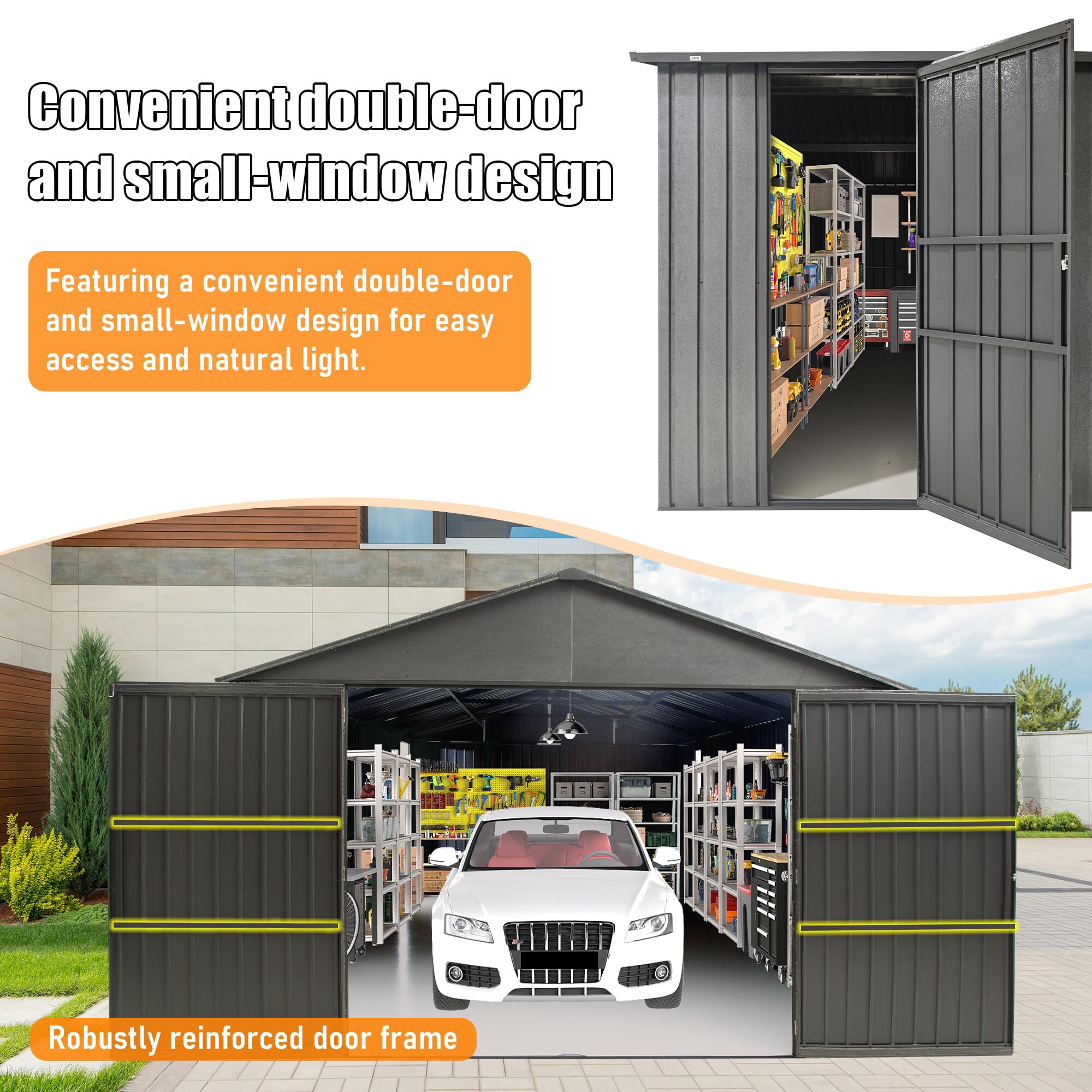 Mondawe MO-FOPM364961 Metal-Storage-Buildings-Sheds - View #6