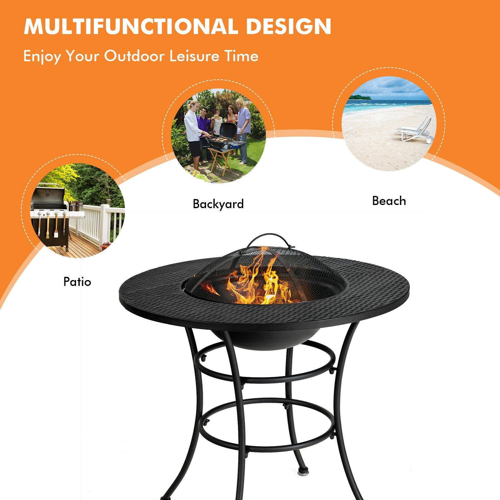 BABOOM BOM-10257-CO Outdoor-Woodburning-Firepits - View #9