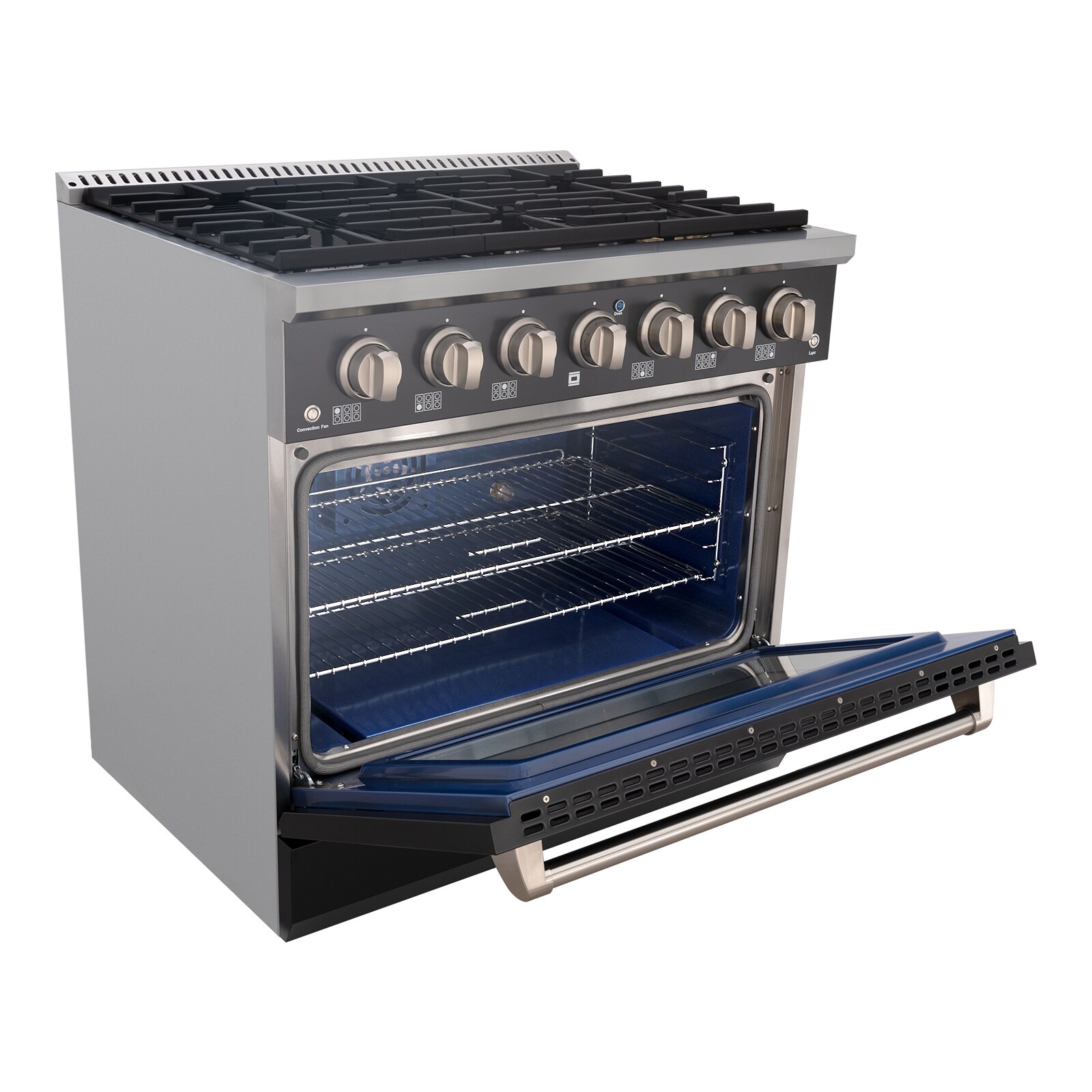 Akicon AK-JK36A1-BS Freestanding-Gas-Ranges - View #4