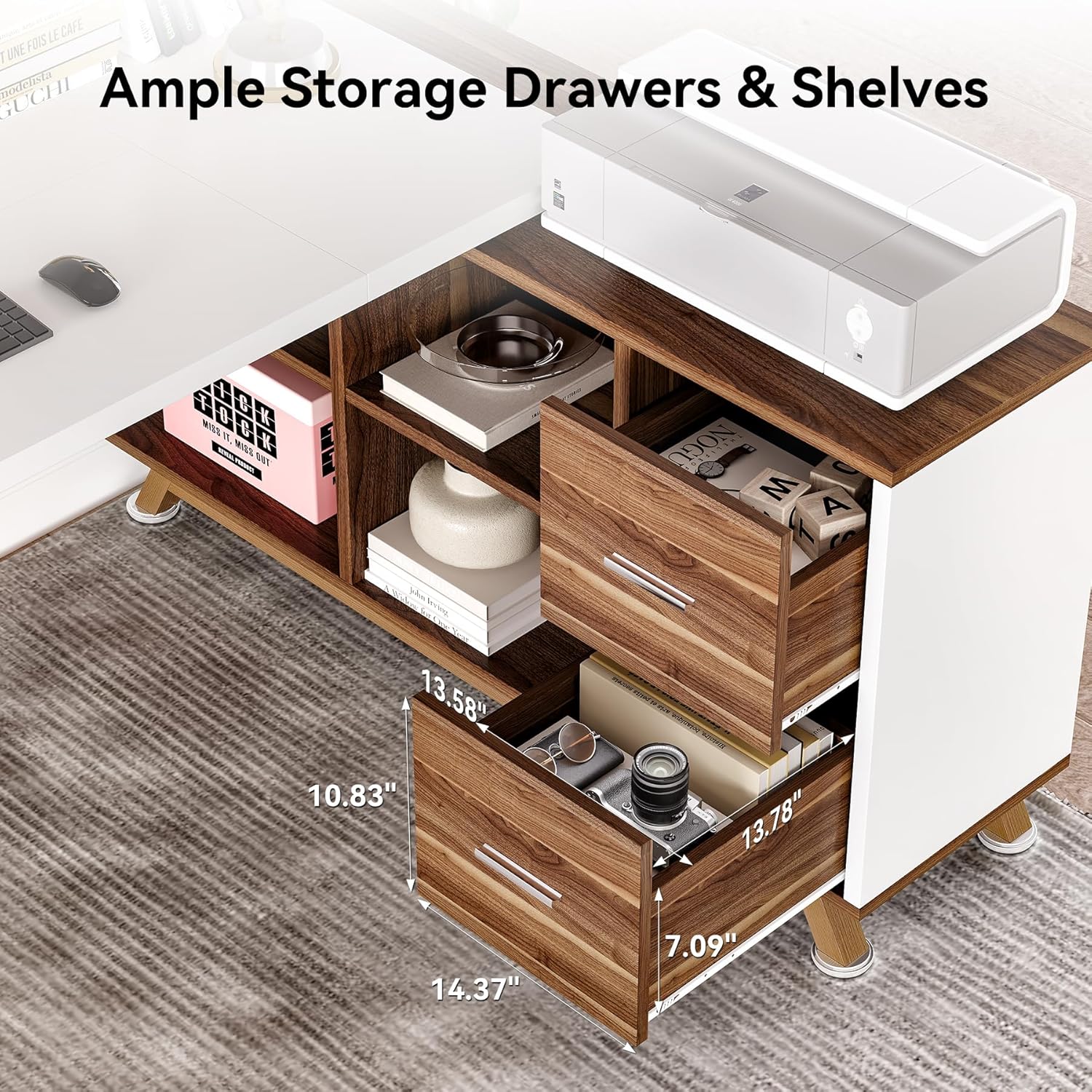 Tribesigns LWFD-JW0868 Office-Tables - View #4