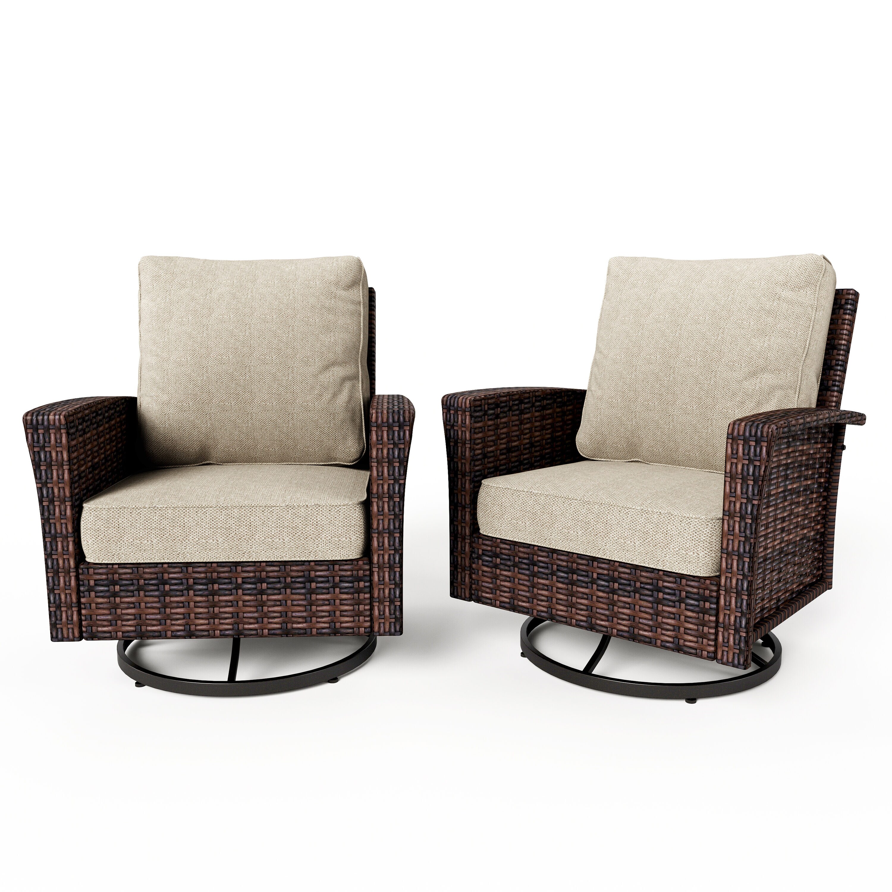 Sunshine Valley CR005-05-2-BE Patio-Conversation-Sets - View #2