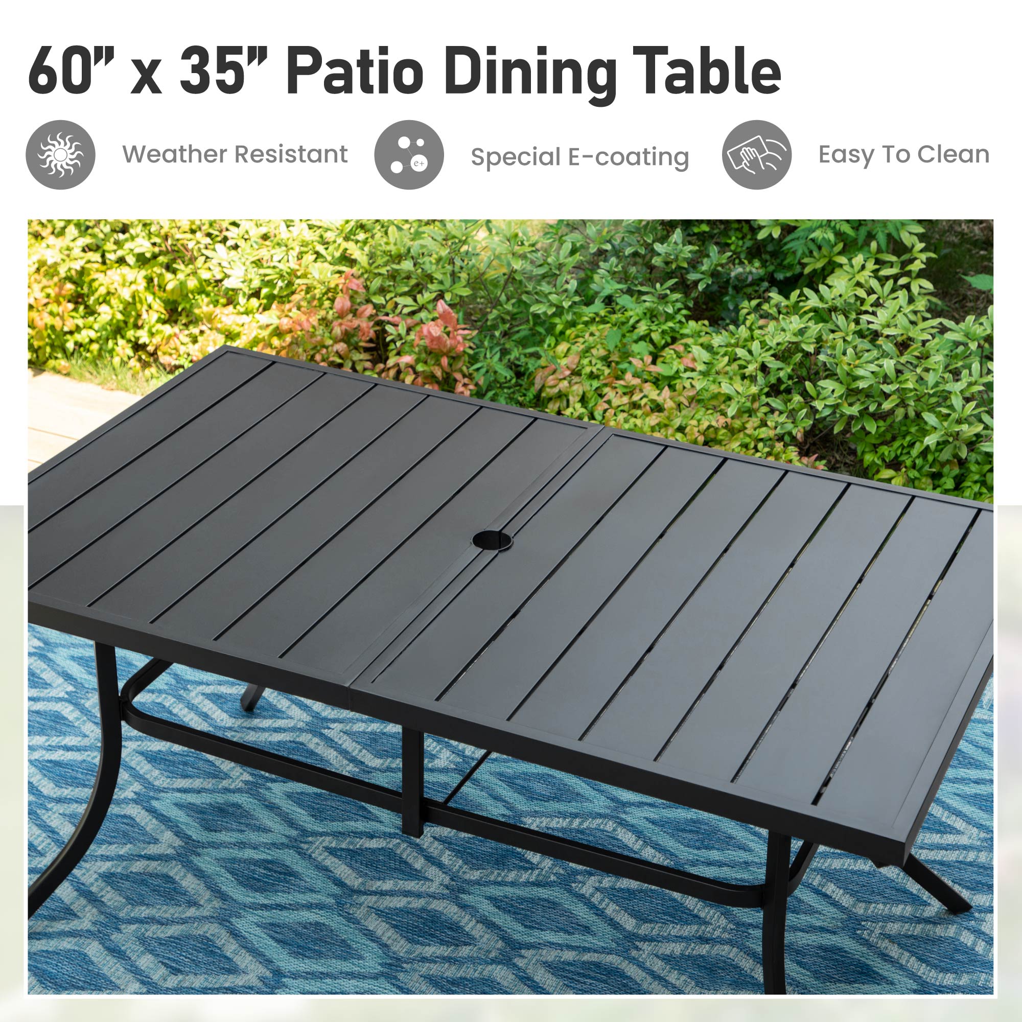 Sunshine Valley TC7-350-060-4 Patio-Dining-Sets - View #8