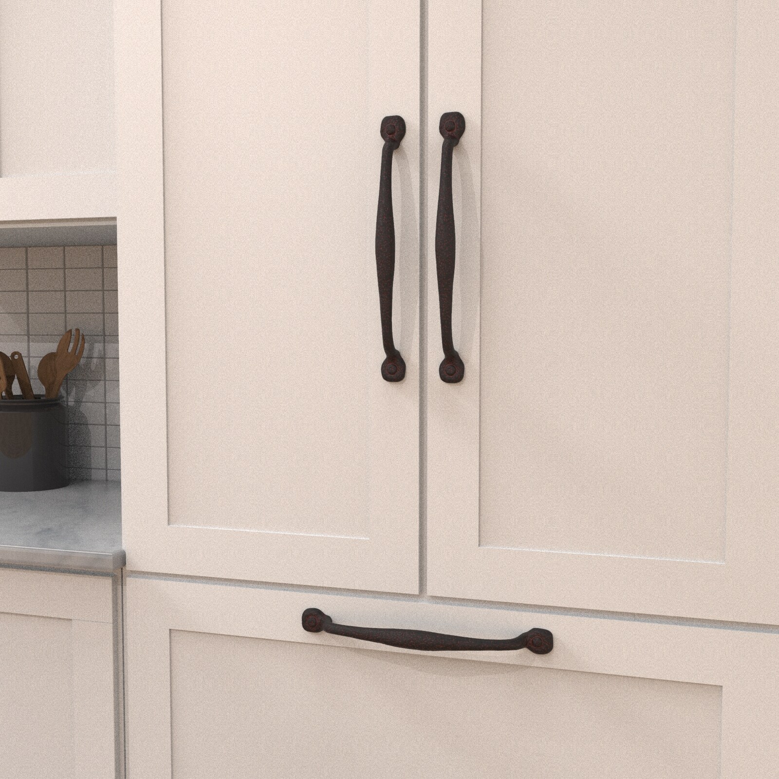 Hickory Hardware P3005-RI Cabinet-Pulls - View #3