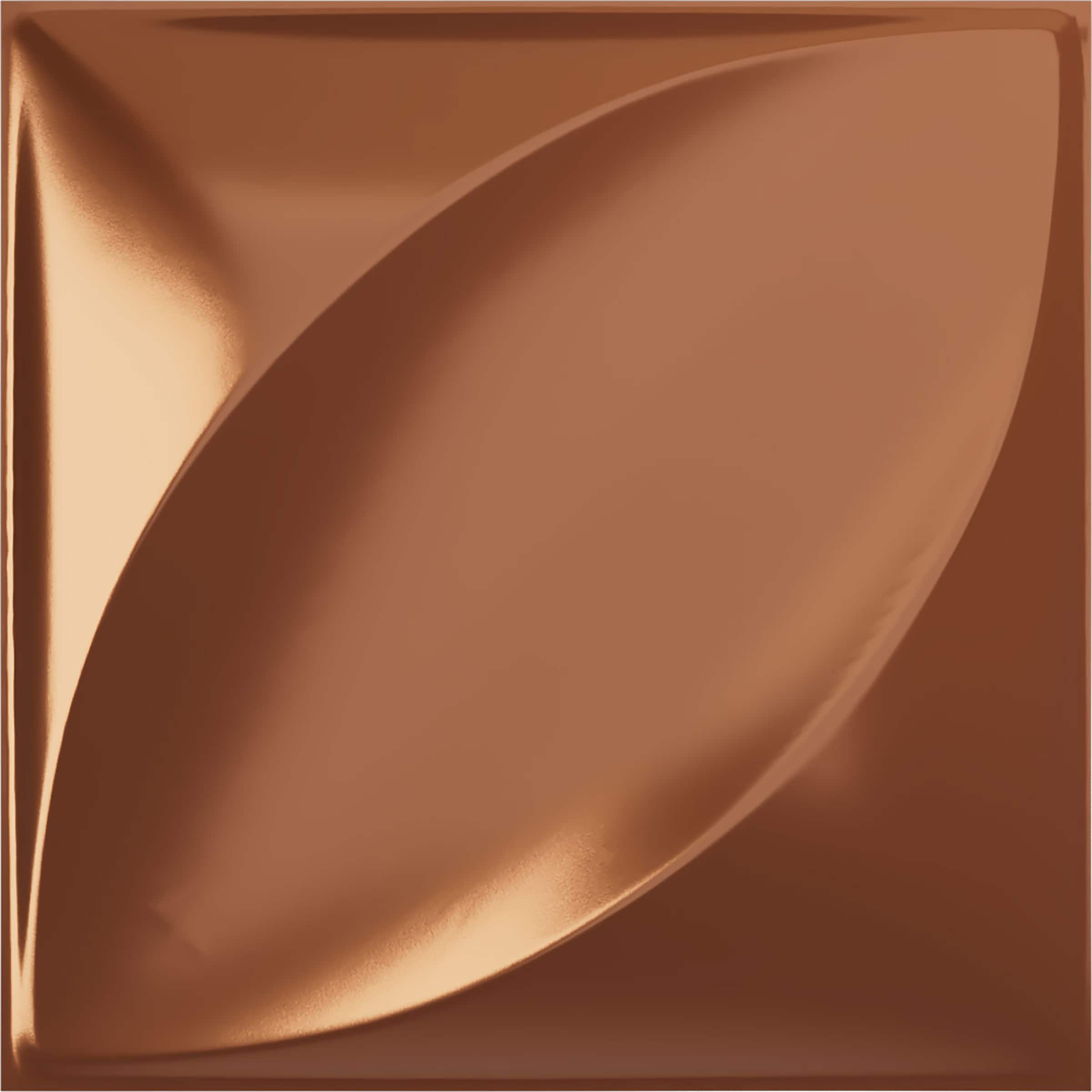 Ekena Millwork WP12X12MLBCO 11-7/8-in x 11-7/8-in Embossed Paintable/Stainable Copper PVC Wall Panel ( 0.98-sq ft )