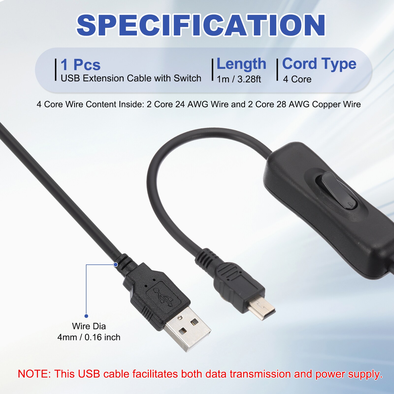 PATIKIL S26080601UX1701 Usb-Cable - View #2