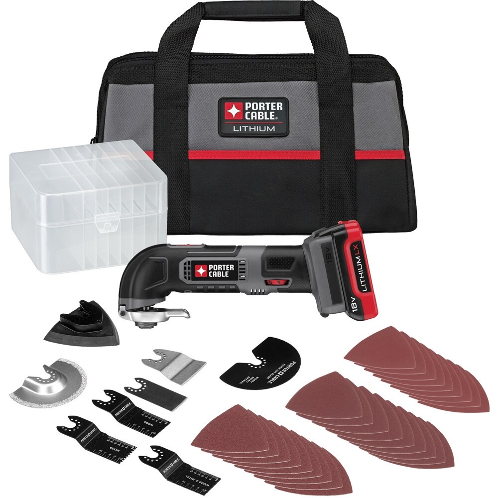 Porter Cable; Skil Compatible 12pc Oscillating Multi Tool Tile & Grout Kit 