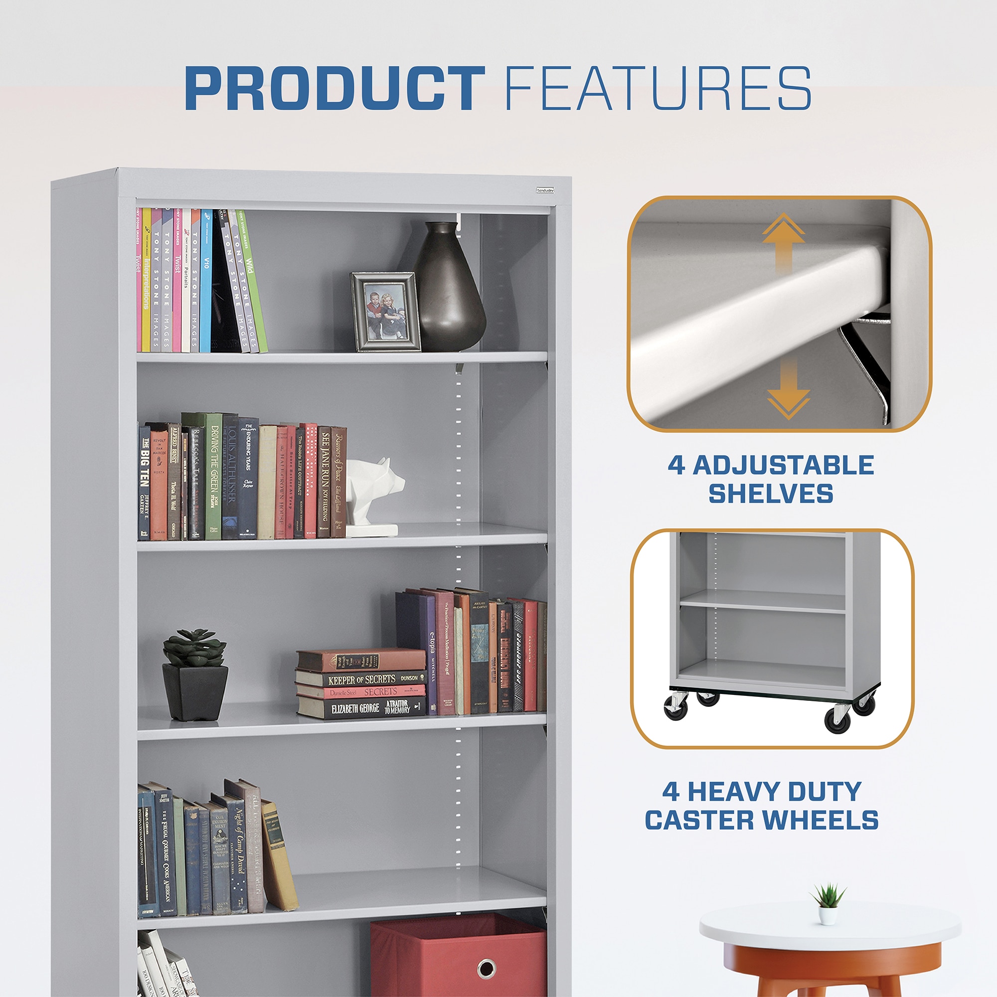 Sandusky BM40361872-05 bookcases - View #3