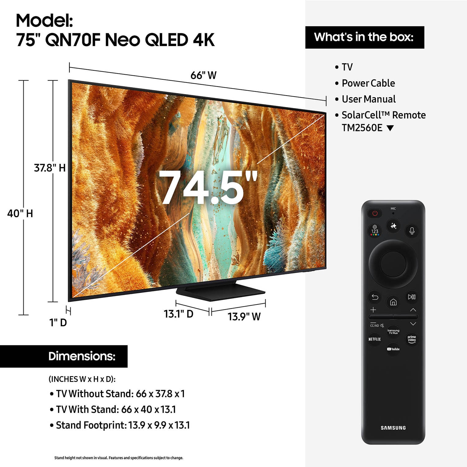Samsung QN75QN70FAFXZA tvs - View #5