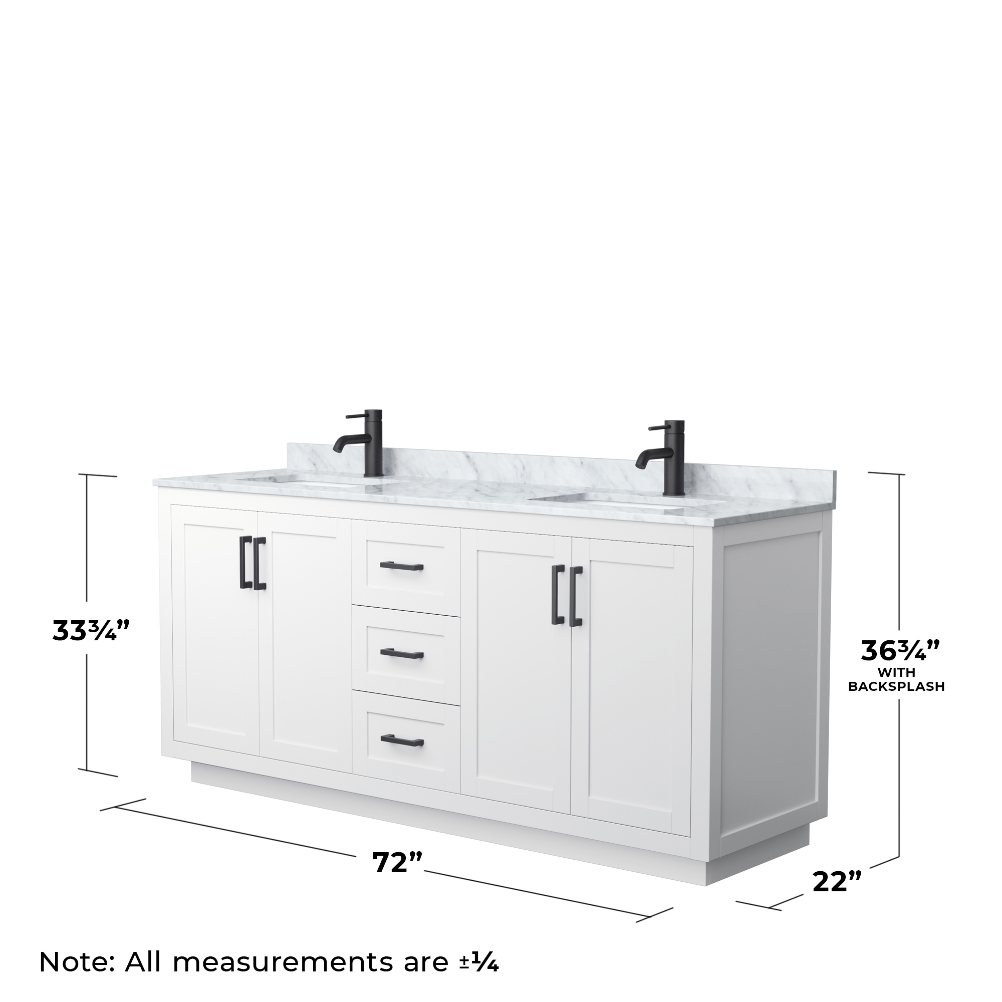 Wyndham Collection WCF292972DWBCMUNSMXX Bath-Vanity-Combo - View #5