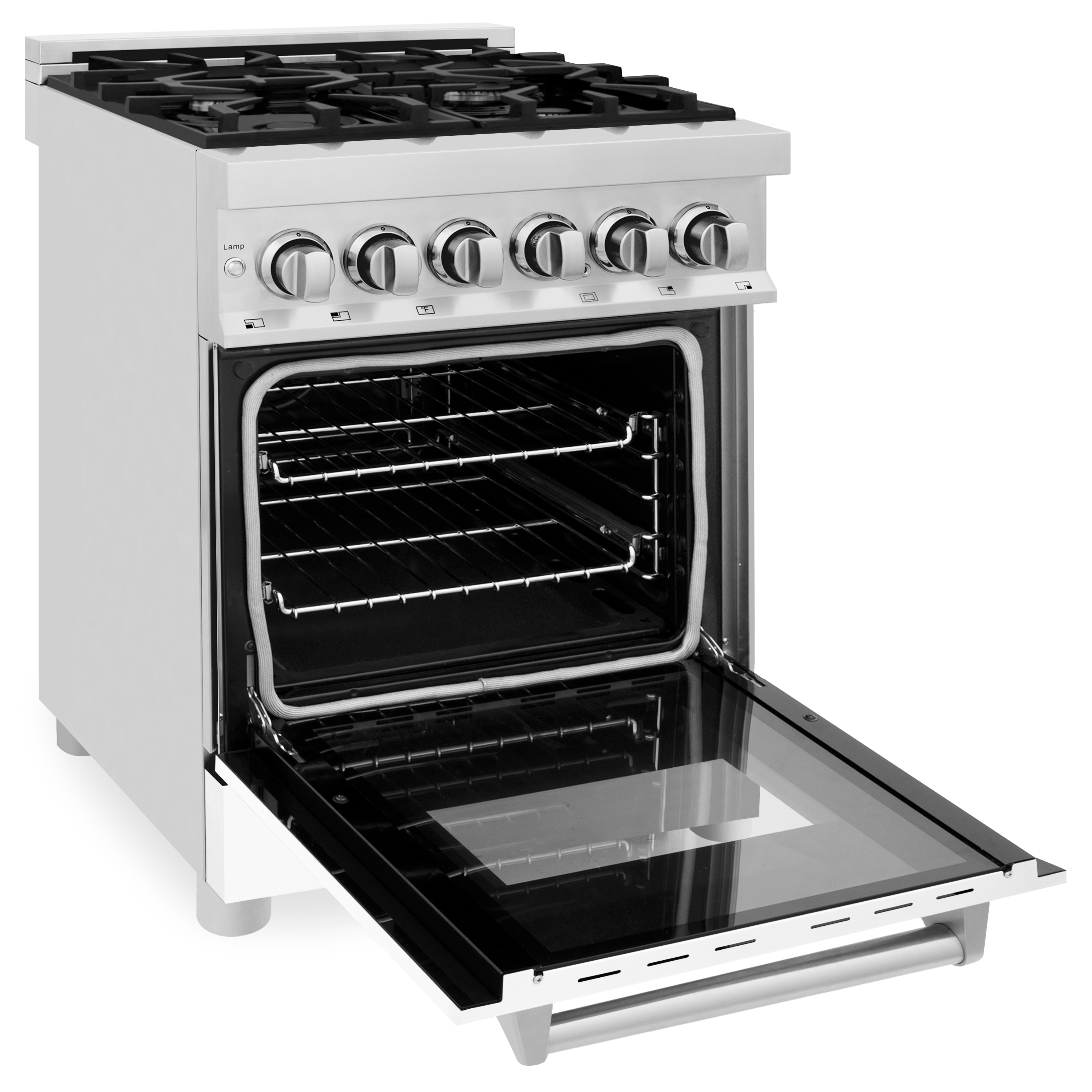 ZLINE KITCHEN & BATH RA-WM-24 Dual-Fuel-Ranges - View #9