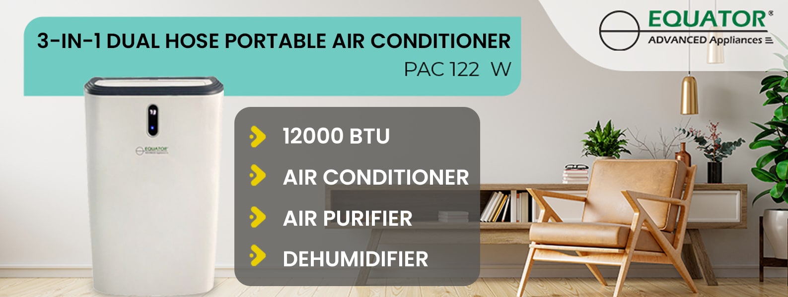 Equator Advanced Appliances PAC 122 W Portable-Air-Conditioners - View #10