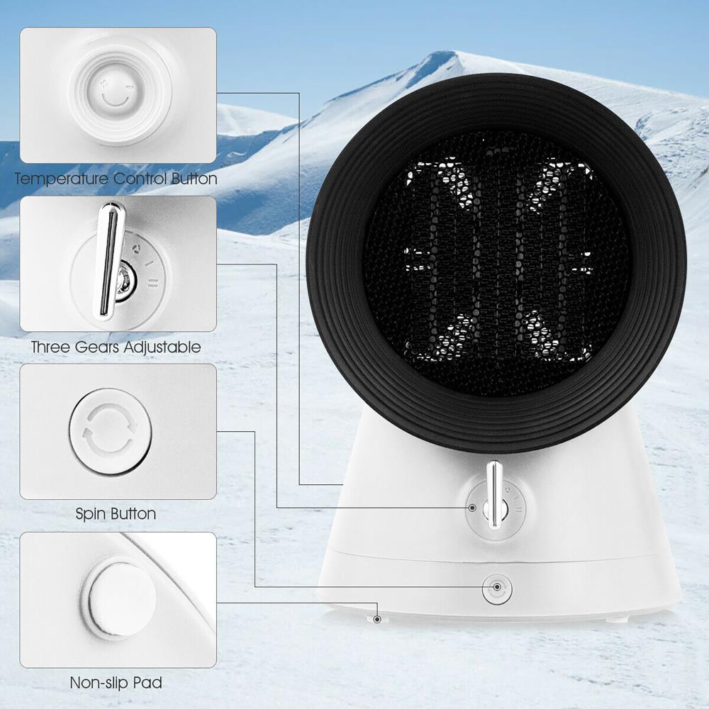 Costway EP24389WH Portable-Electric-Heat - View #7