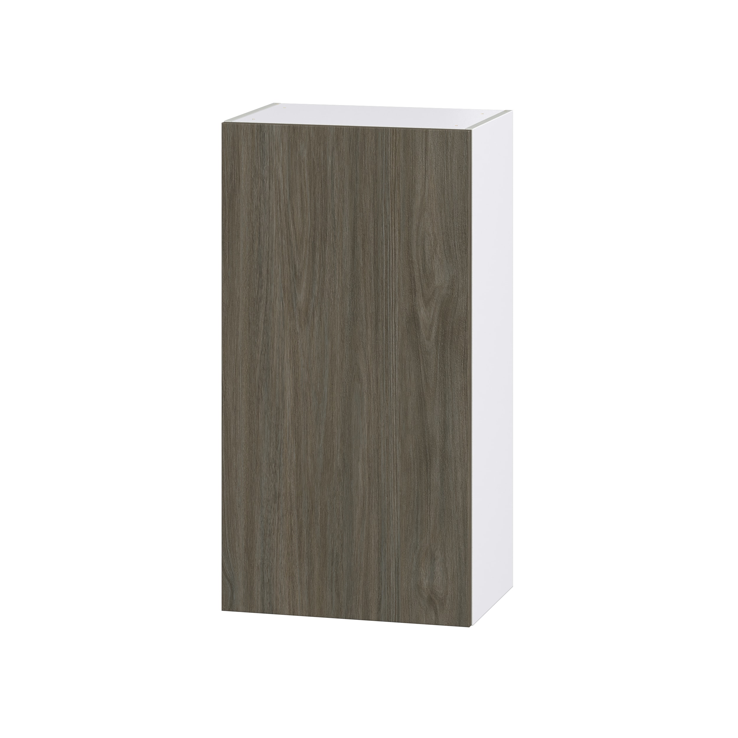 Hugo&Borg DSW2140(L/R)-SA Savane 21-in W x 40-in H x 14-in D Textmel Wall Fully assembled Cabinet (Flat Panel Slab)