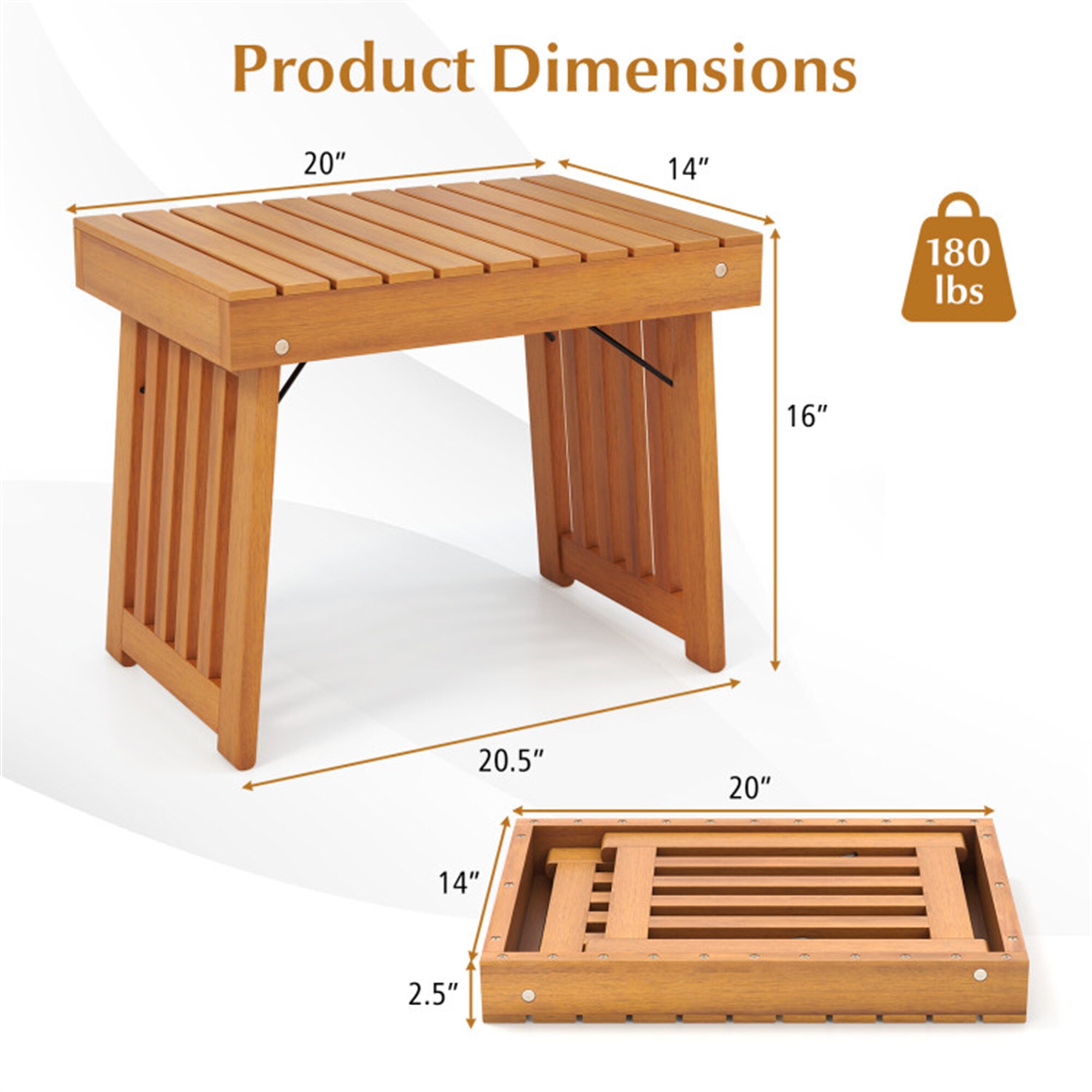 BABOOM BOM-10940WH-CO Patio-Tables - View #6