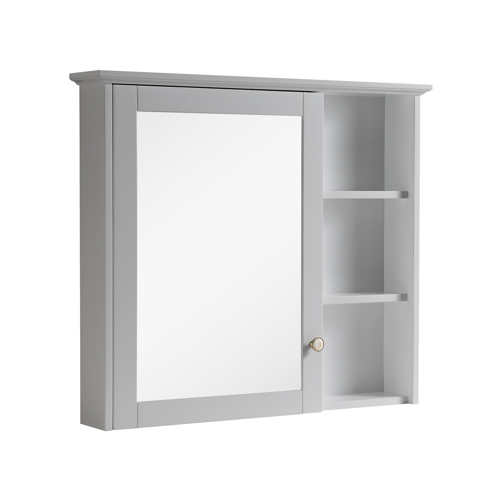Forclover MF03ZC-WD34TG Bathroom-Medicine-Cabinets - View #13