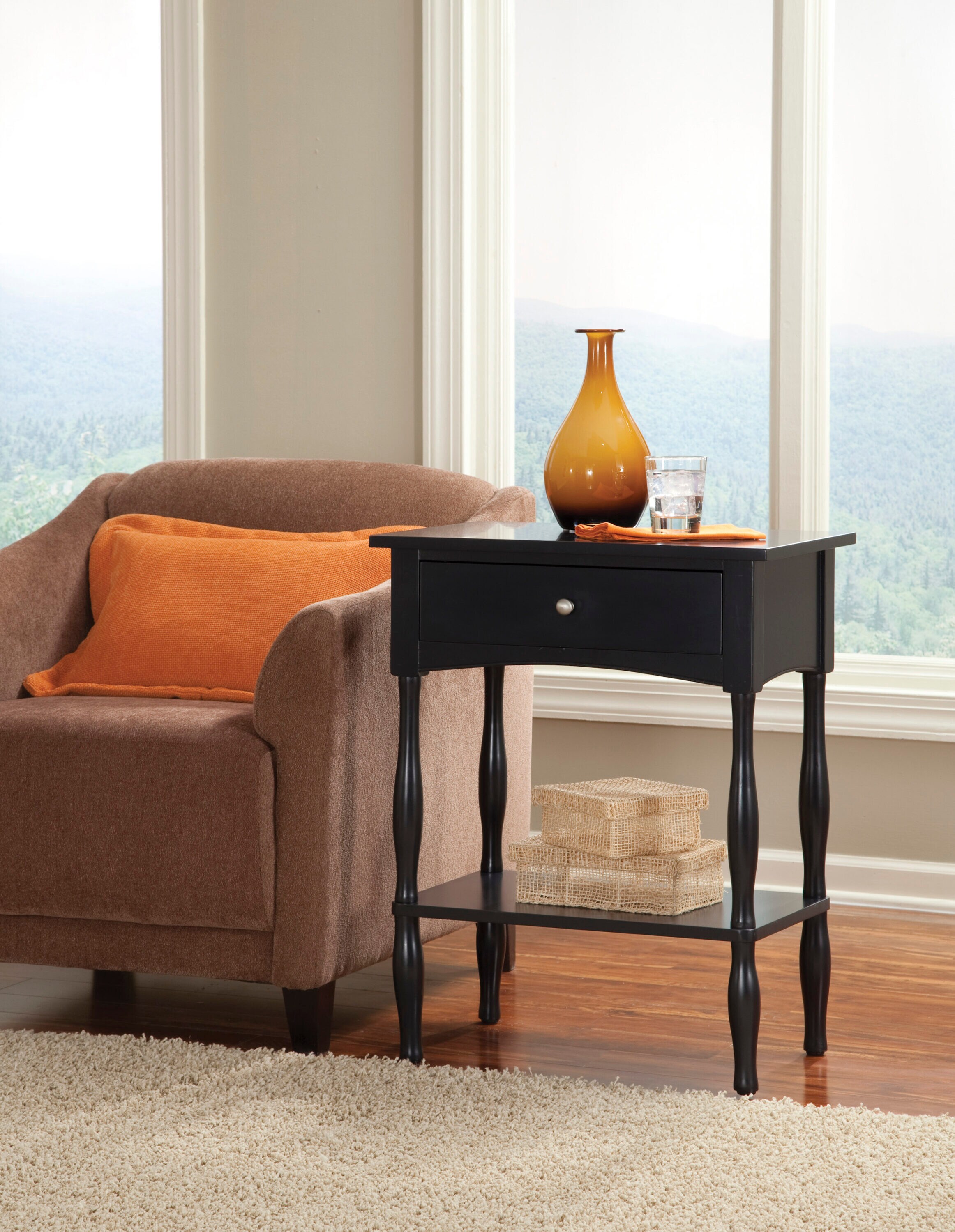 Alaterre Furniture ASCA01BL End-Tables - View #2