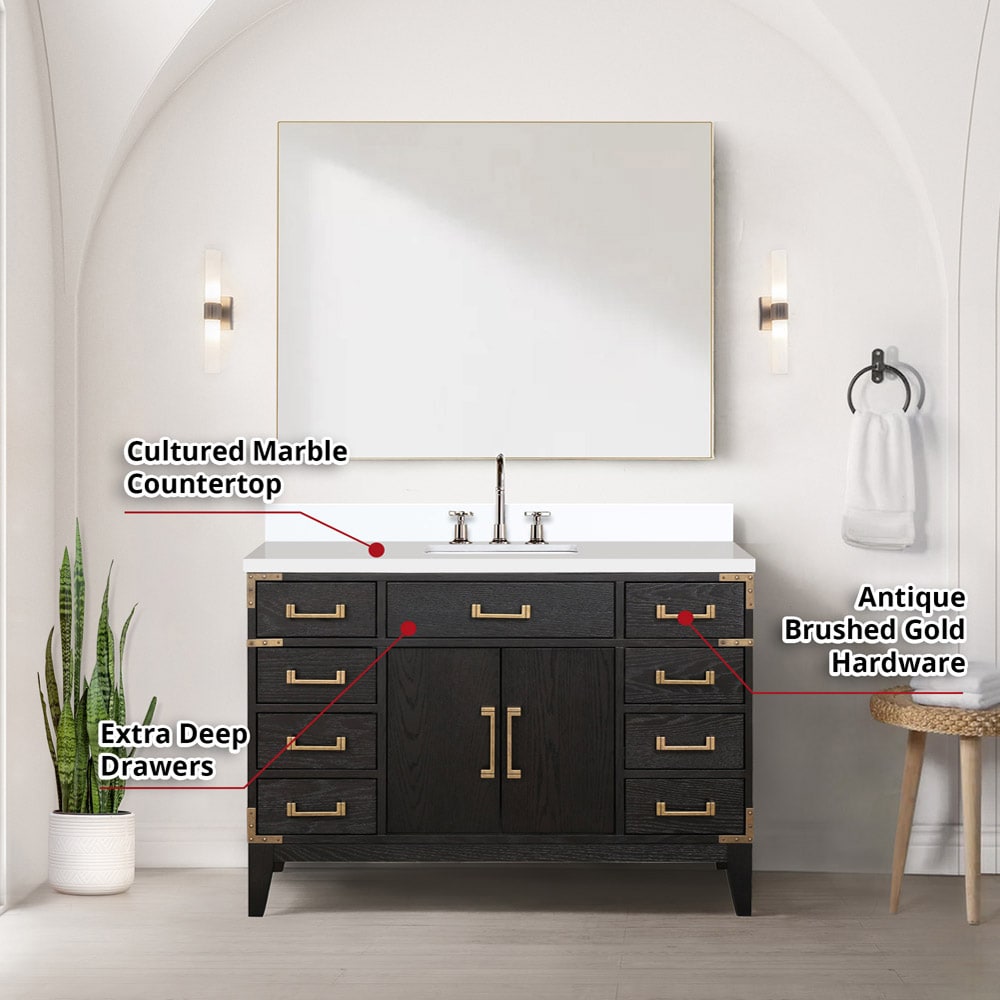 Lexora LVW48SJ310 Bath-Vanity-Combo - View #7