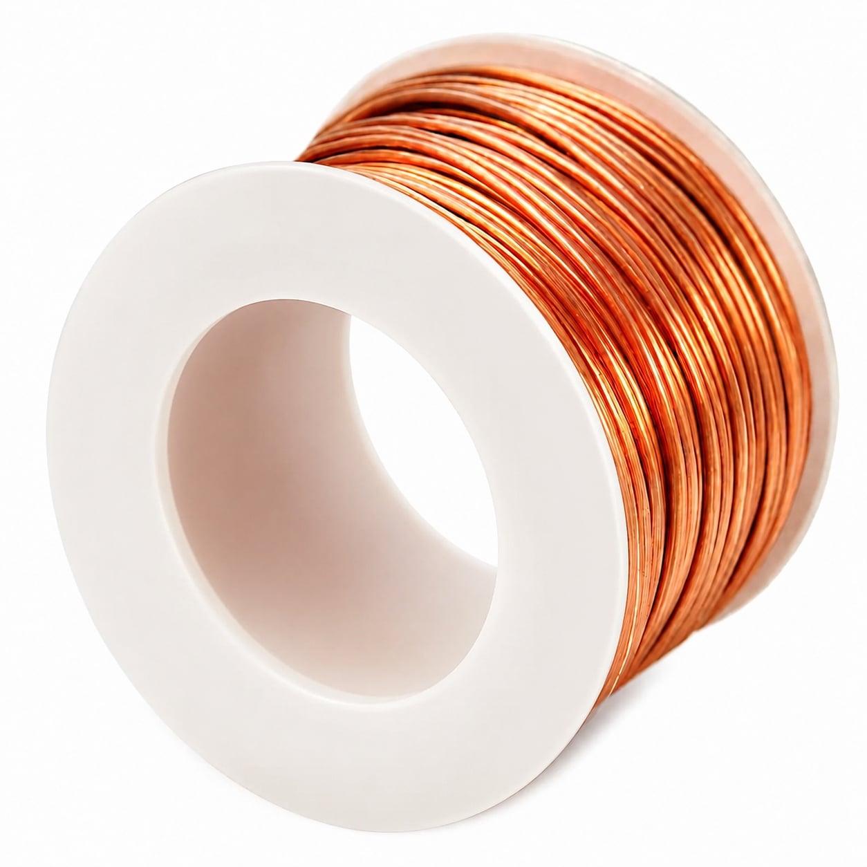 Aoibox  151 ft Cut 16 Gauge Stranded Bare Copper Grounding Wire on 1 2 lb Spool Bare Copper 7 39 x 7 29 x 4 9 in