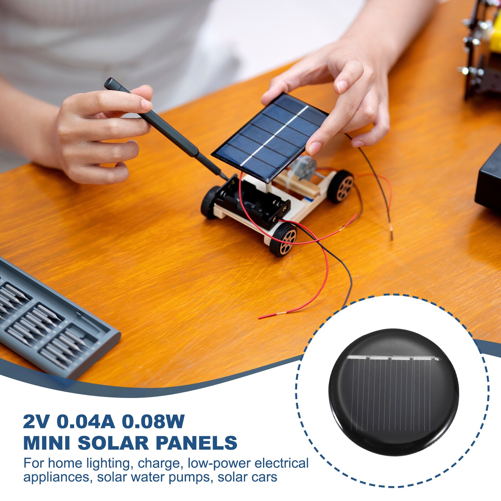 Unique Bargains S25093000UX8425 Solar-Panels - View #4