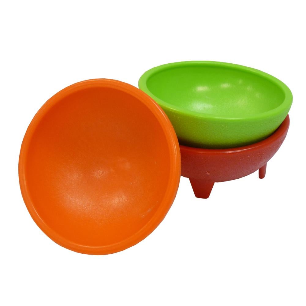 IMUSA MEXI-2001 Mexi-2001 10-oz Multicolor Salsa Dish, 3-pack