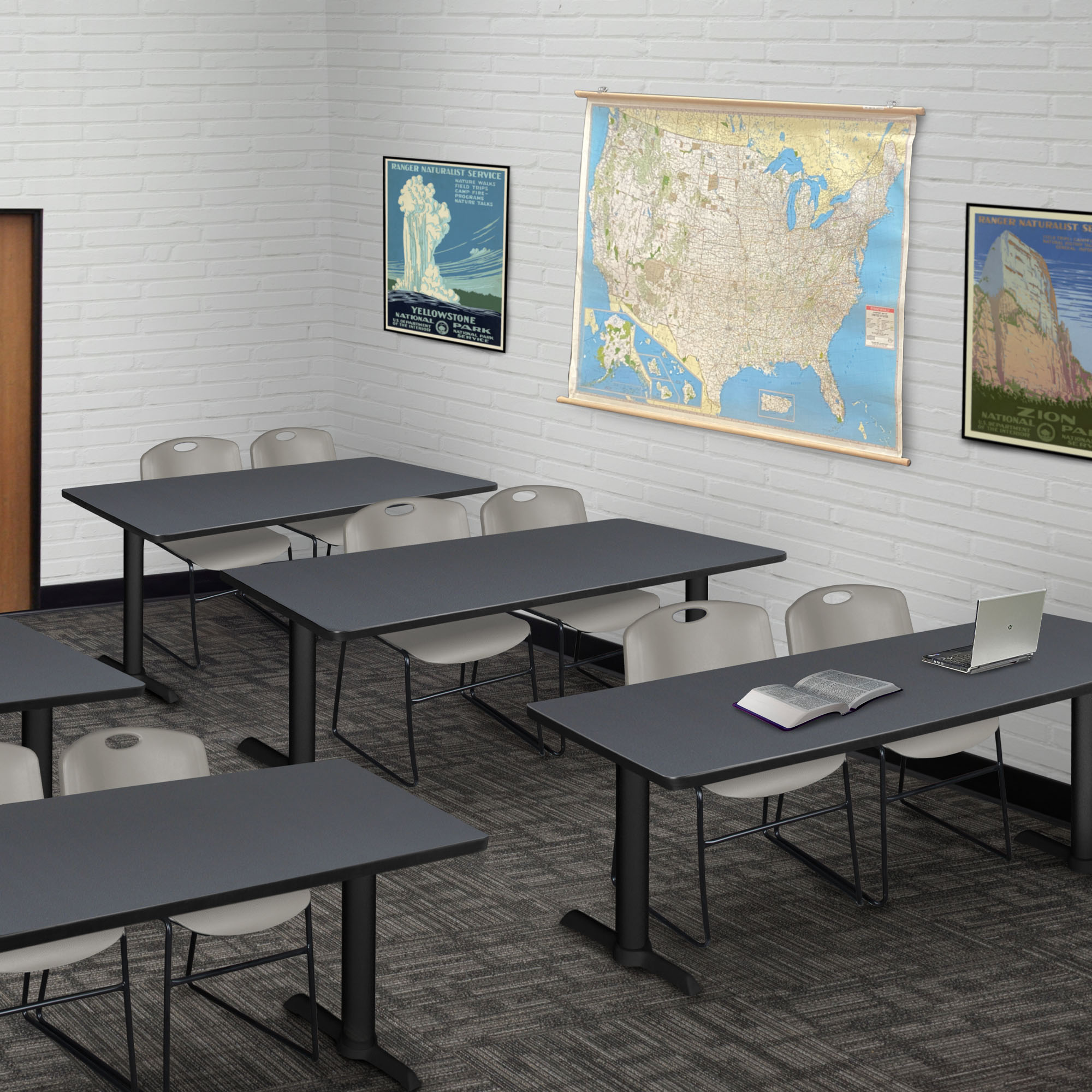 Regency MTRCT6024GY44GY Office-Tables - View #9