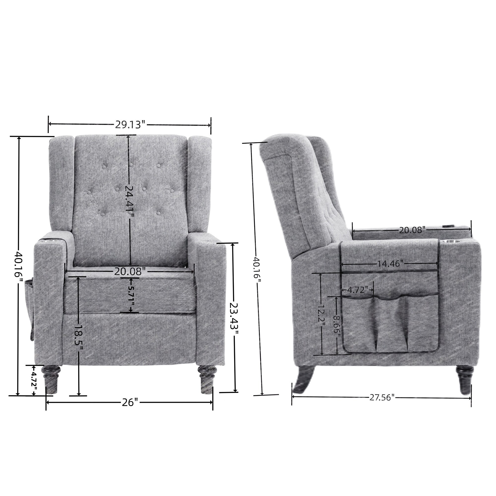 Sumyeg EZ-WF6009 recliners - View #11