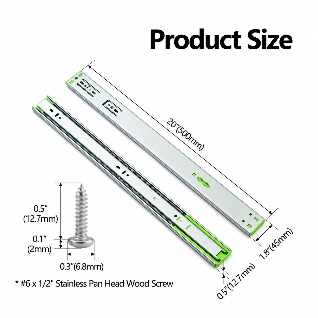 LILILIAN FMY LRO0820E185 Drawer-Slides - View #3