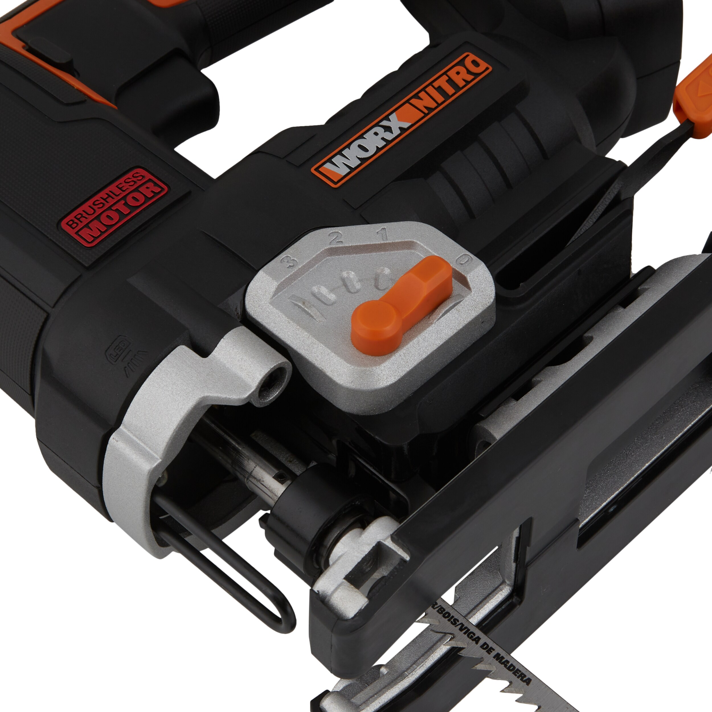 Worx Wx542l Nitro 20v Power Share Cordless Jigsaw With Brushless Motor  (battery & Charger Included) : Target