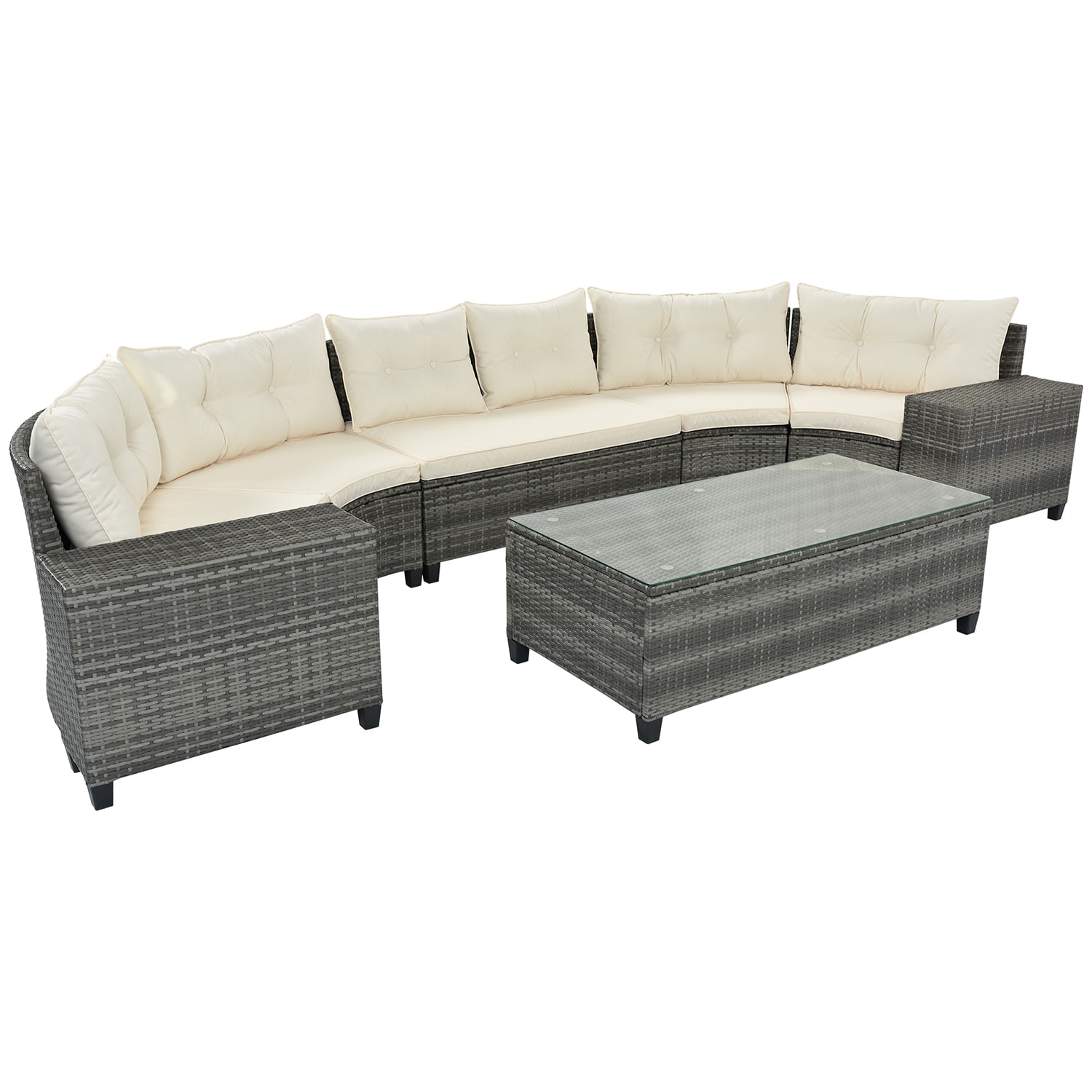SINOFURN SYA380109BG Patio-Sofas-Daybeds - View #12