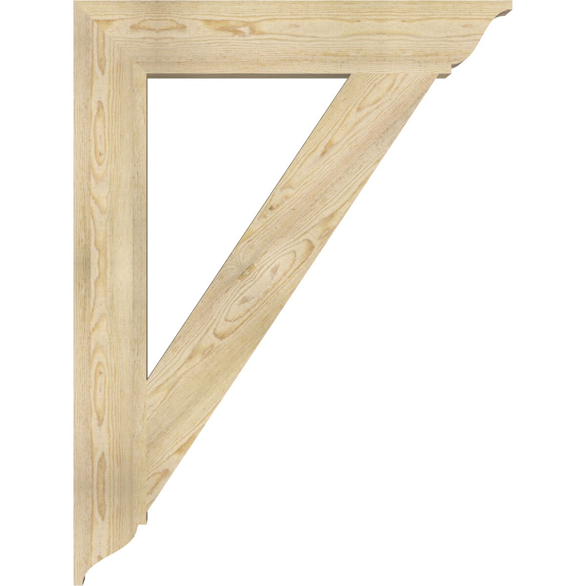Ekena Millwork BKT06X36X48TRA01RDF Exterior-Brackets-Braces - View #3