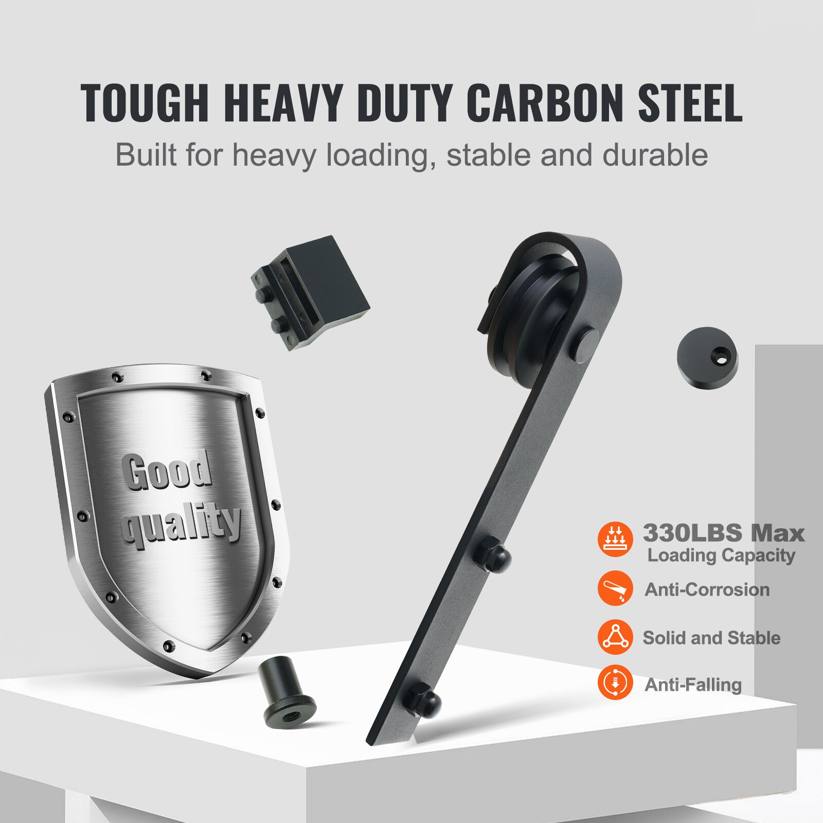 VEVOR SCGCYMWJTJHS00796V0 Barn-Door-Roller-Kits - View #3