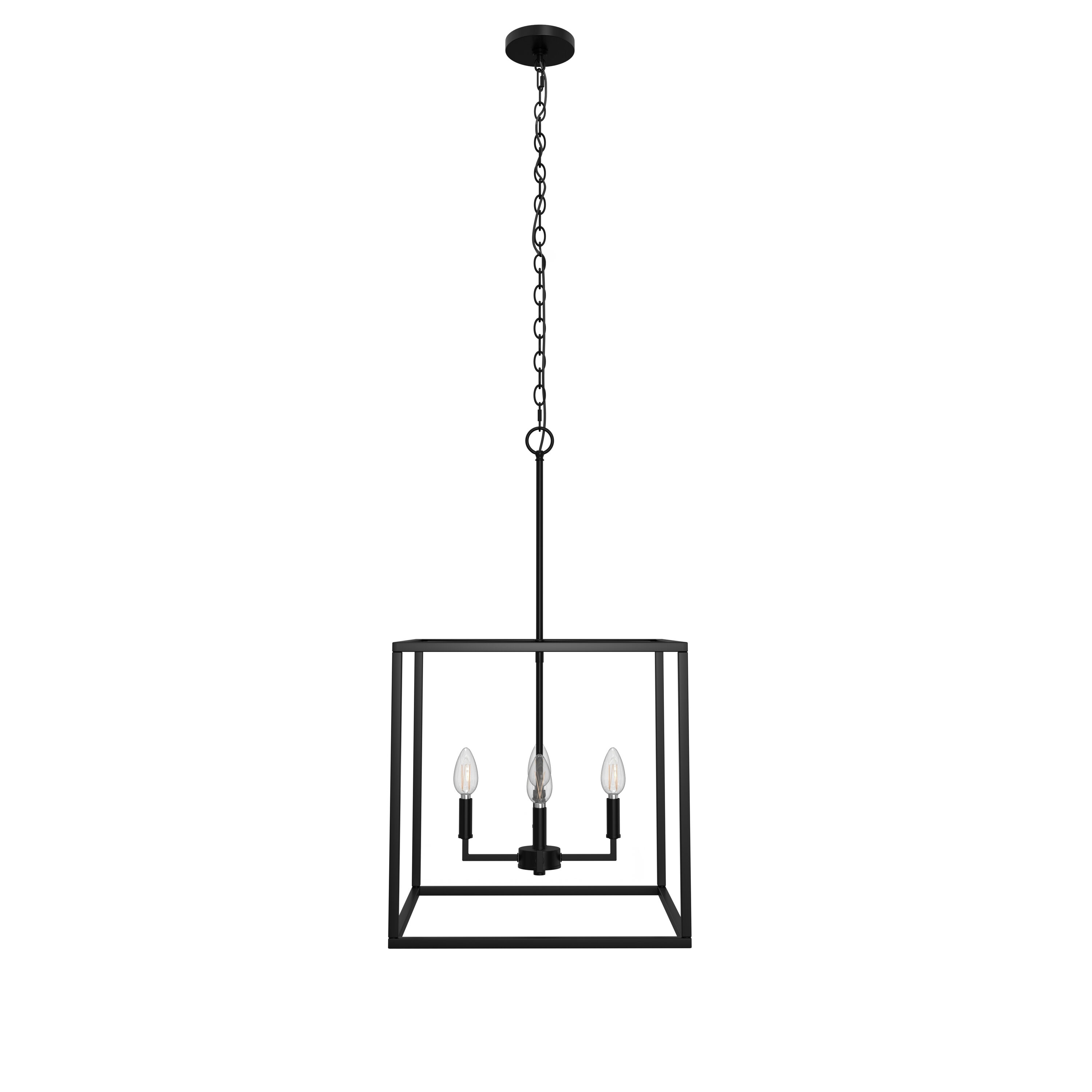 allen + roth CH32-4MBK Pendant-Lights - View #2