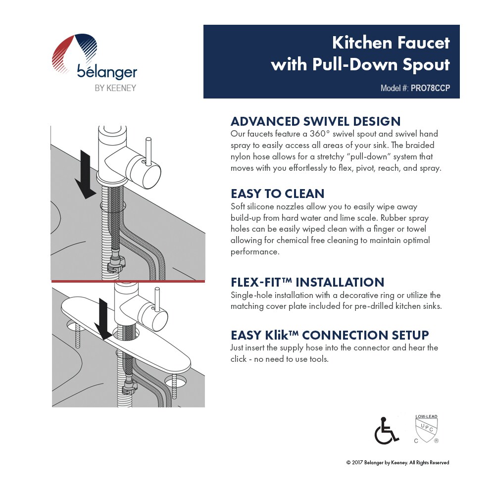 Belanger PRO78CCP2 Kitchen-Faucets - View #11