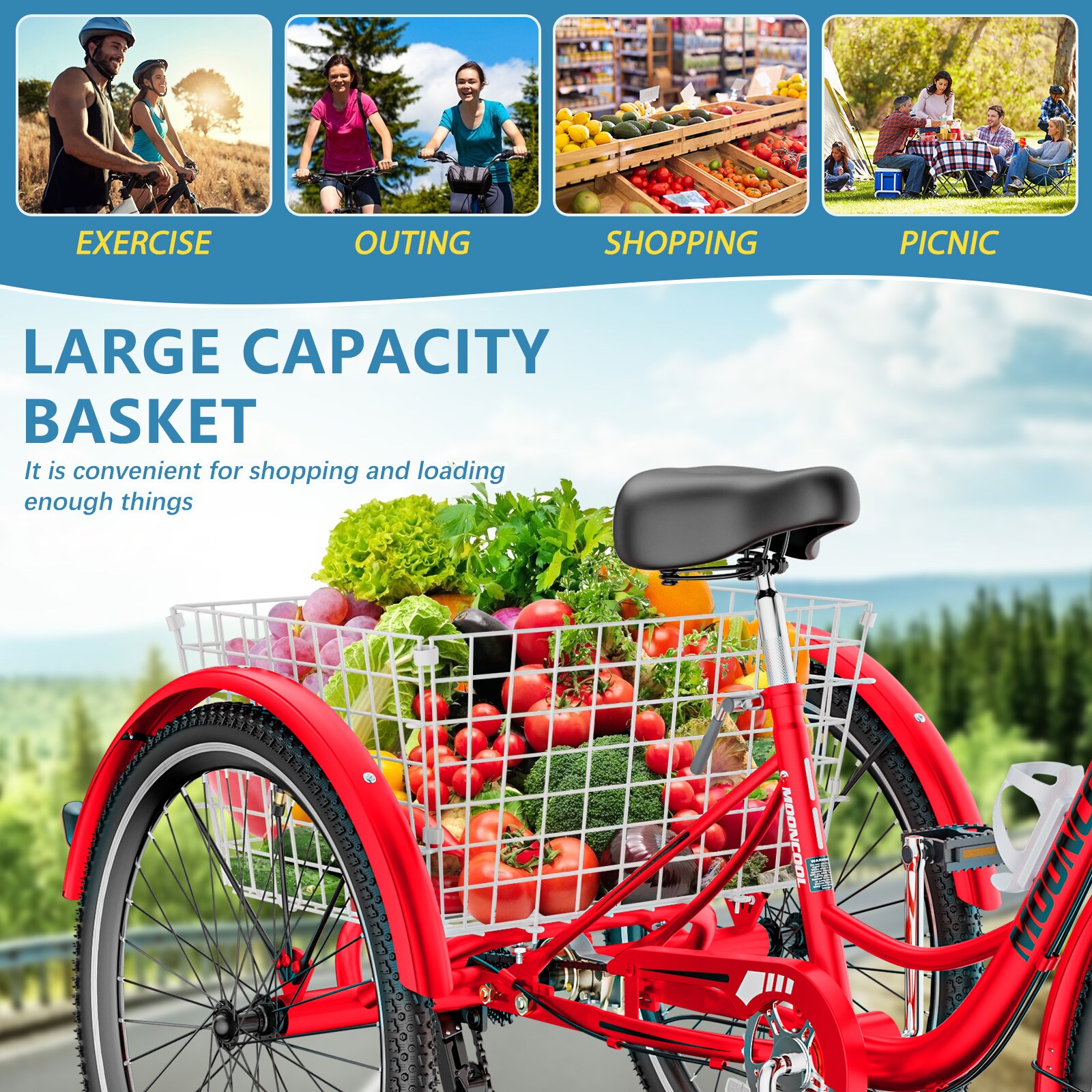 Esazn M-P24-RDLYU bikes - View #5
