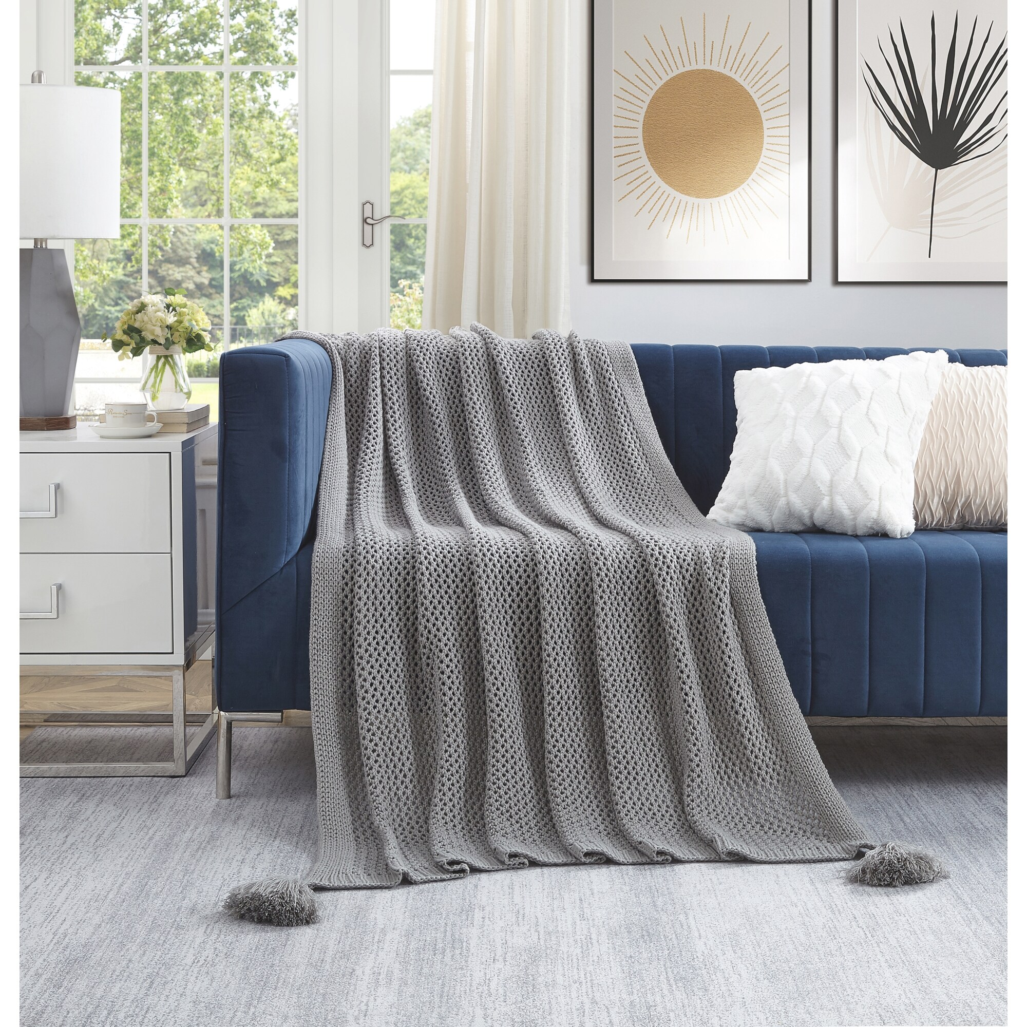 Cozy Tyme T284-30GR-LS Blankets-And-Throws - View #2