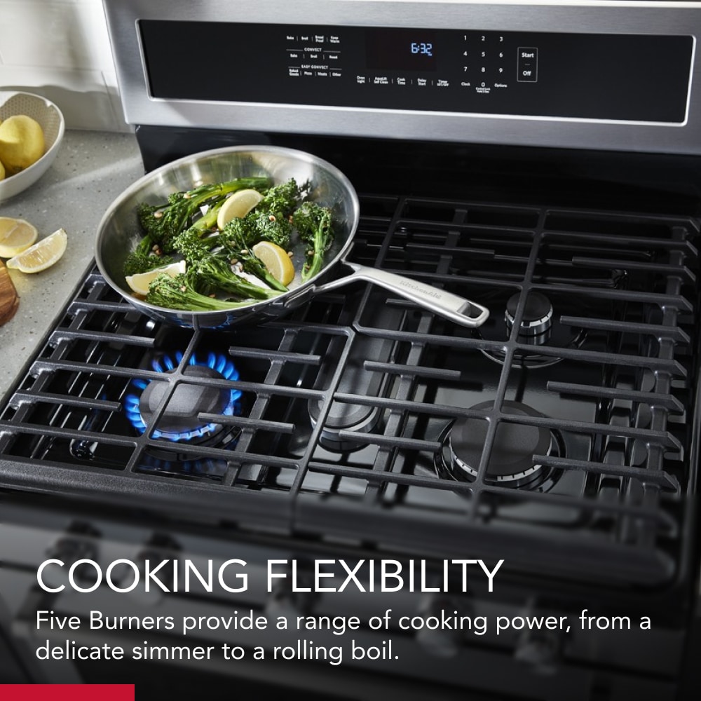 KitchenAid KFGG504KPS Freestanding-Gas-Ranges - View #6