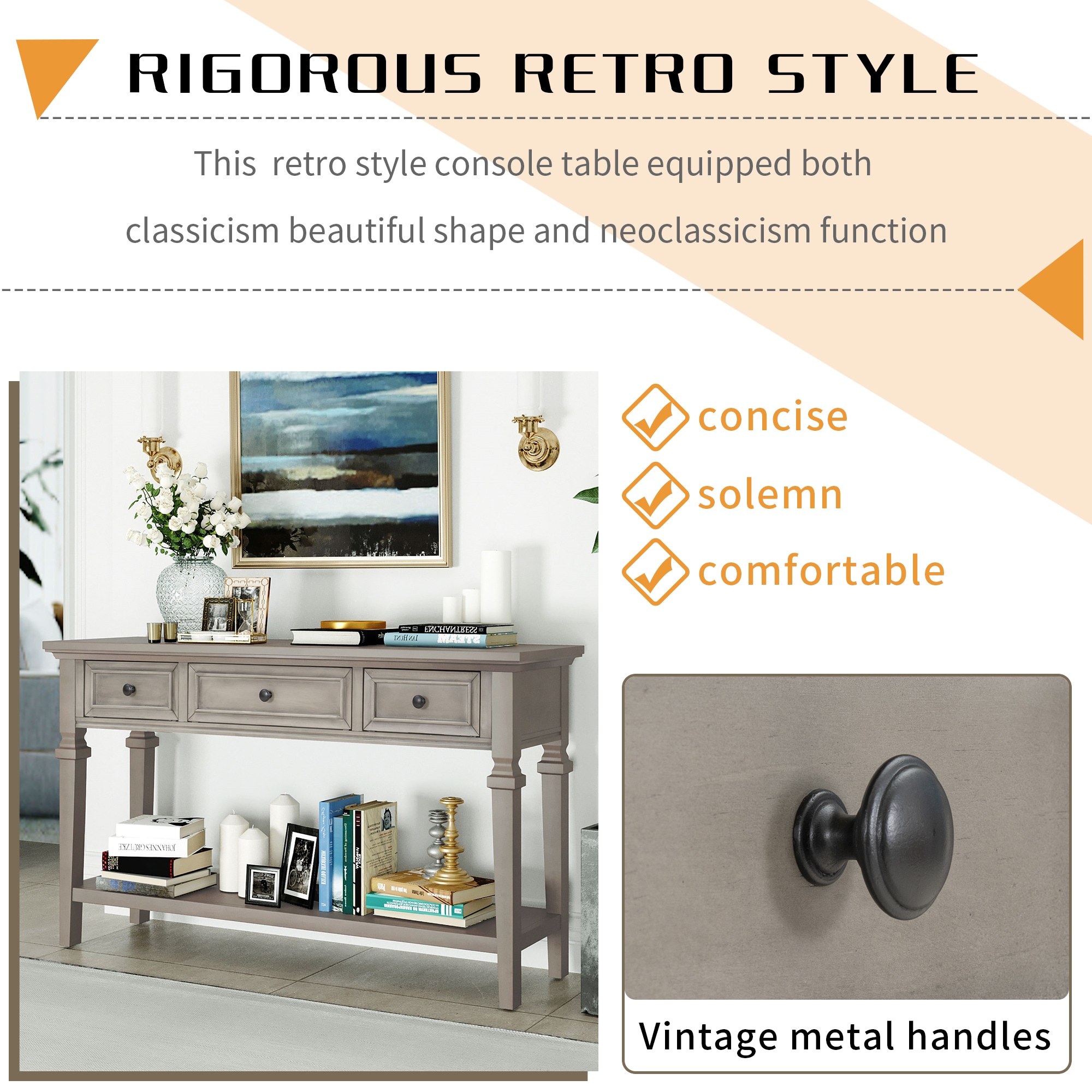 ModernLuxe WF199599AAE Console-Sofa-Tables - View #3