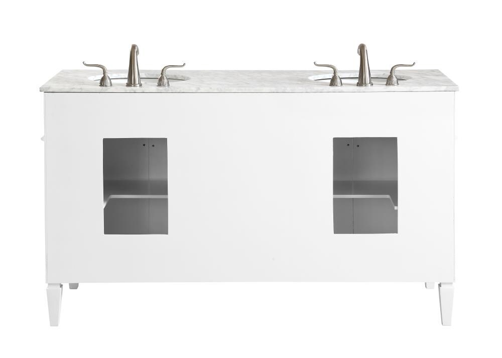 Elegant Decor FI37560DWH Bath-Vanity-Combo - View #2