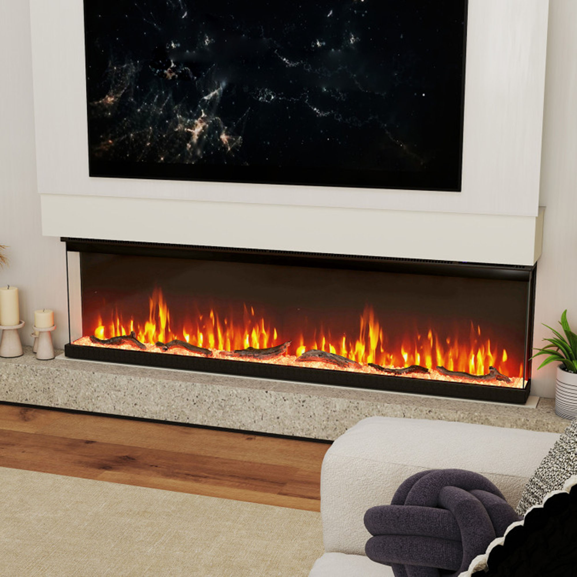 Clihome CL-FP11003US60 Electric-Fireplaces - View #8