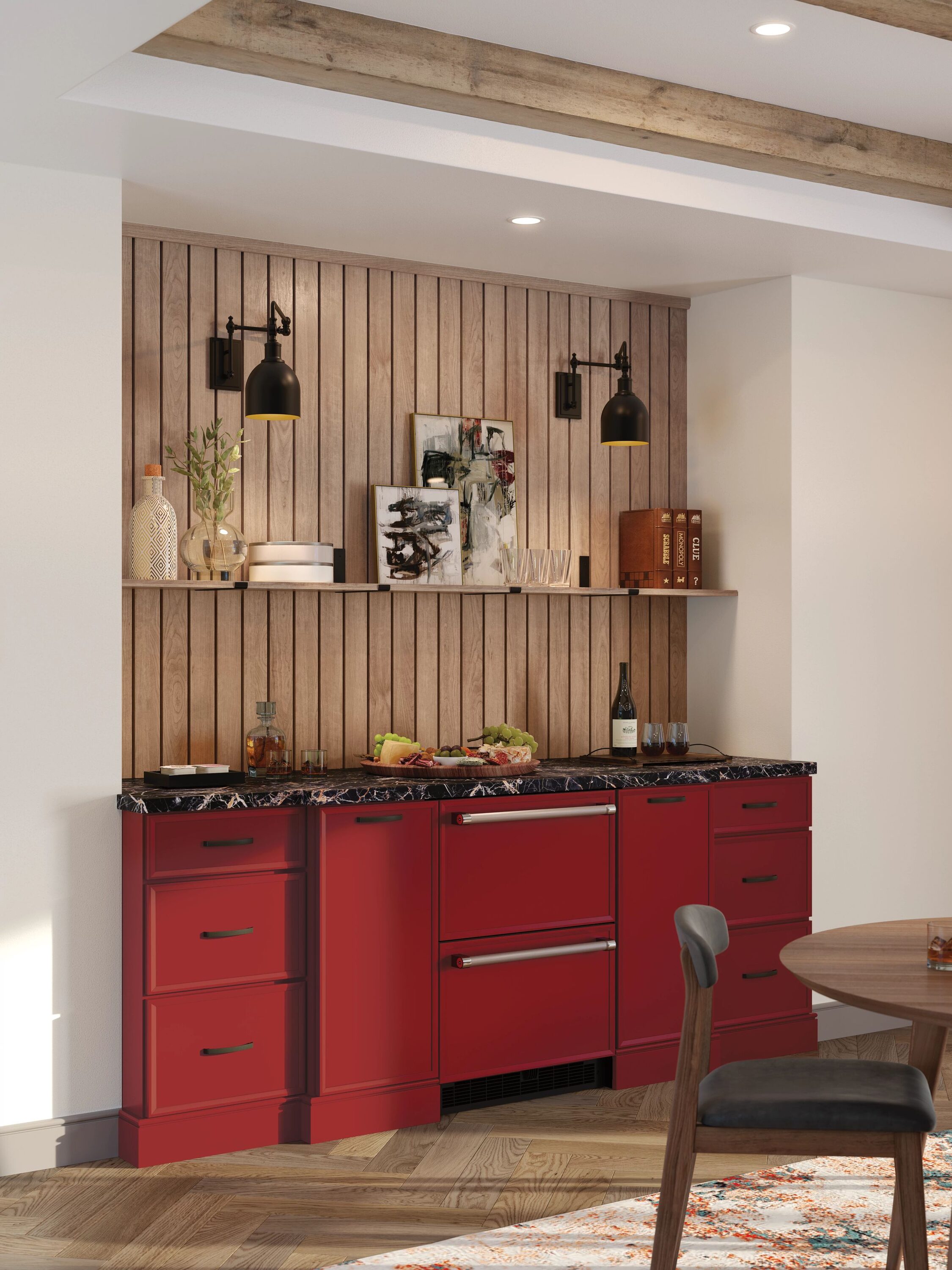 Schuler Cabinetry LKSCH.DLTN.MP.PAPRIK Cabinet-Samples - View #2
