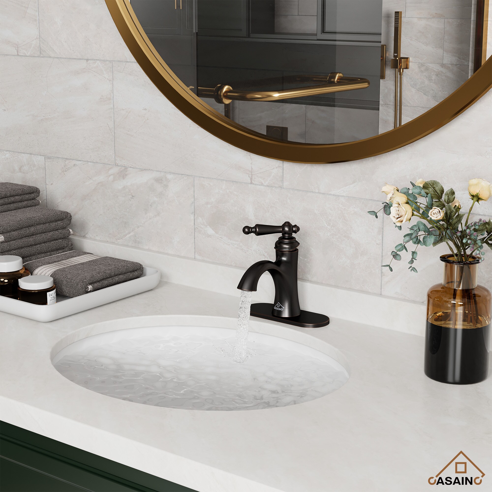 CASAINC KCLT0008-ORB Lavatory-Faucets - View #3