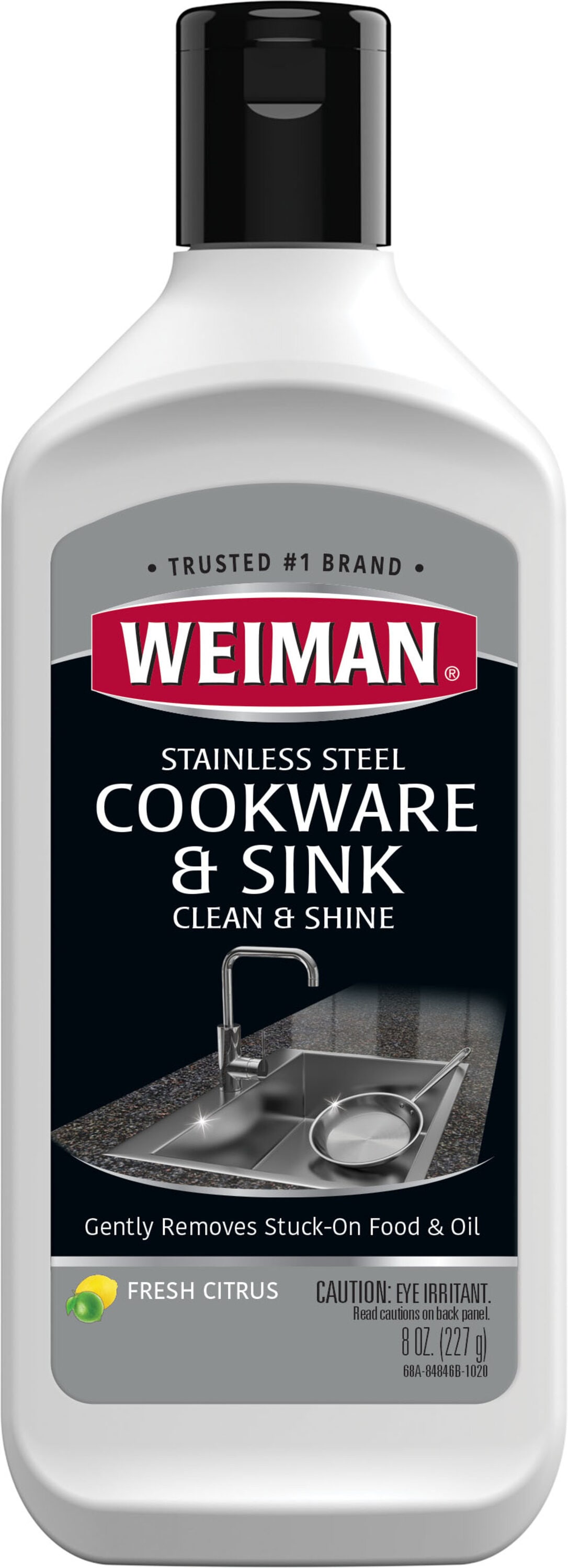 Weiman Products 68A 8 -fl oz Fresh Citrus Stainless Steel Cleaner