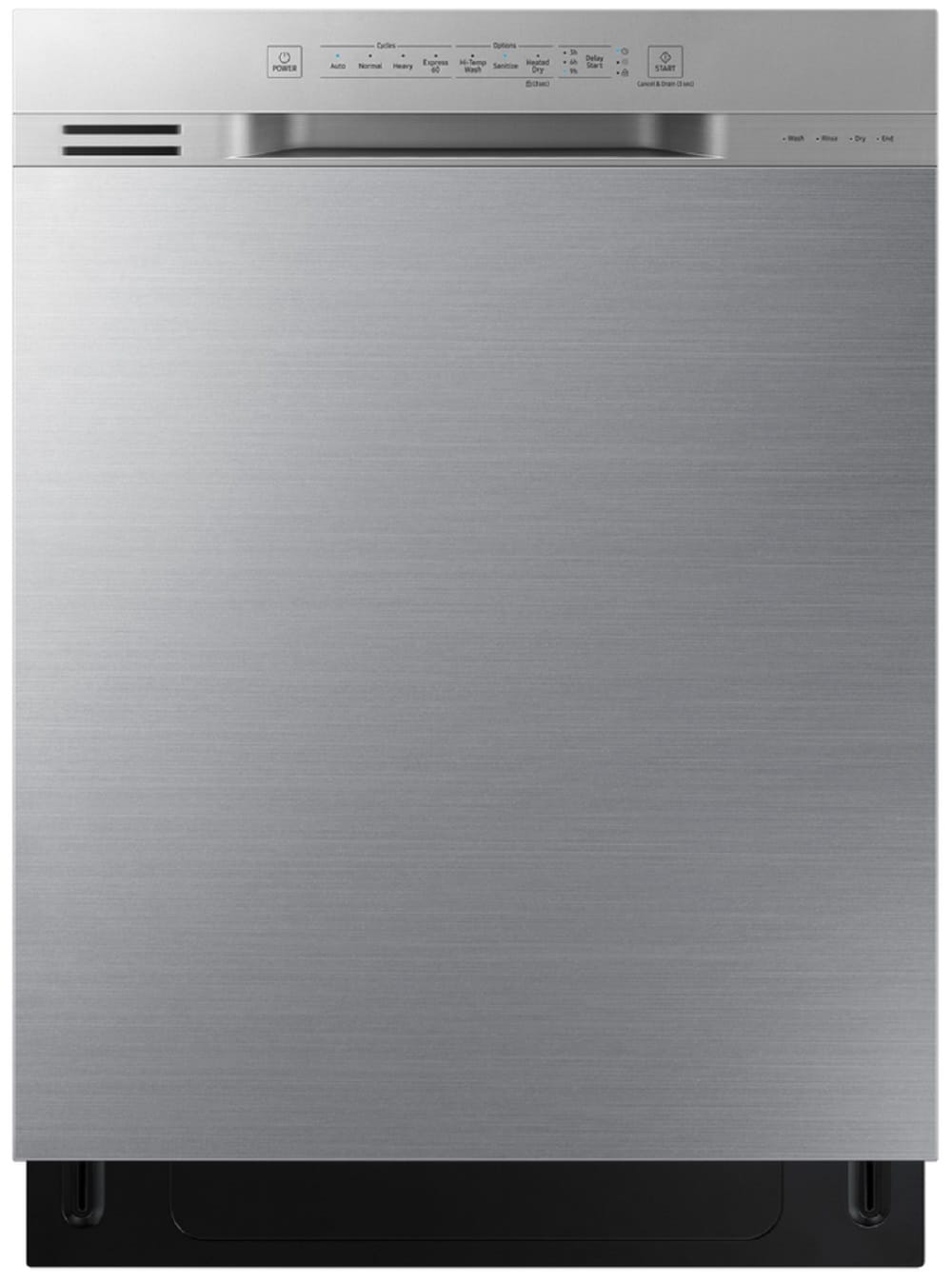 Samsung DW80K7050US - Dishwasher - built-in - Niche - width: 24 in - depth:  24 in - height: 34.1 in - stainless steel 