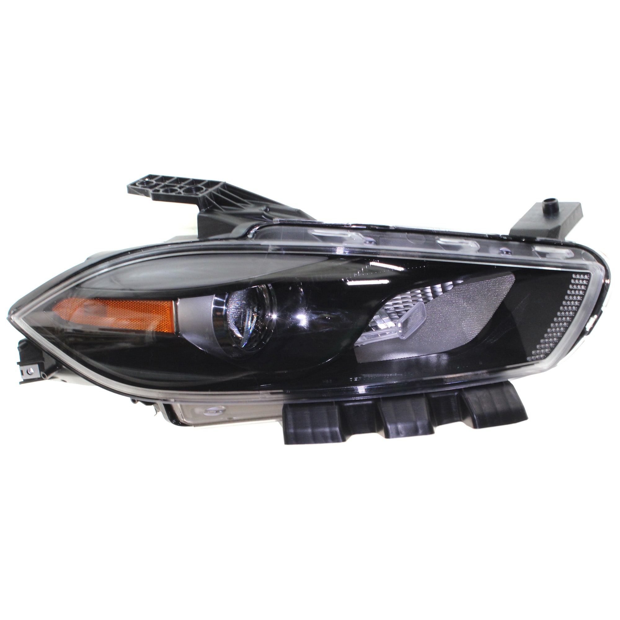 Garage-Pro JCWRD10010007GP Headlight Compatible with Dodge Dart 2016 Rh Assembly Halogen Black Interior