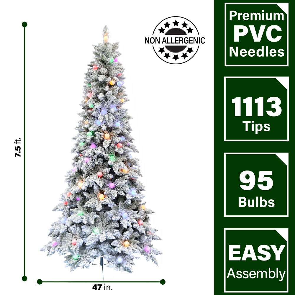 Bee & Willow 7-Foot Pre-Lit Faux Fraser Fir Christmas Tree with Clear  Lights for Sale in San Antonio, TX - OfferUp