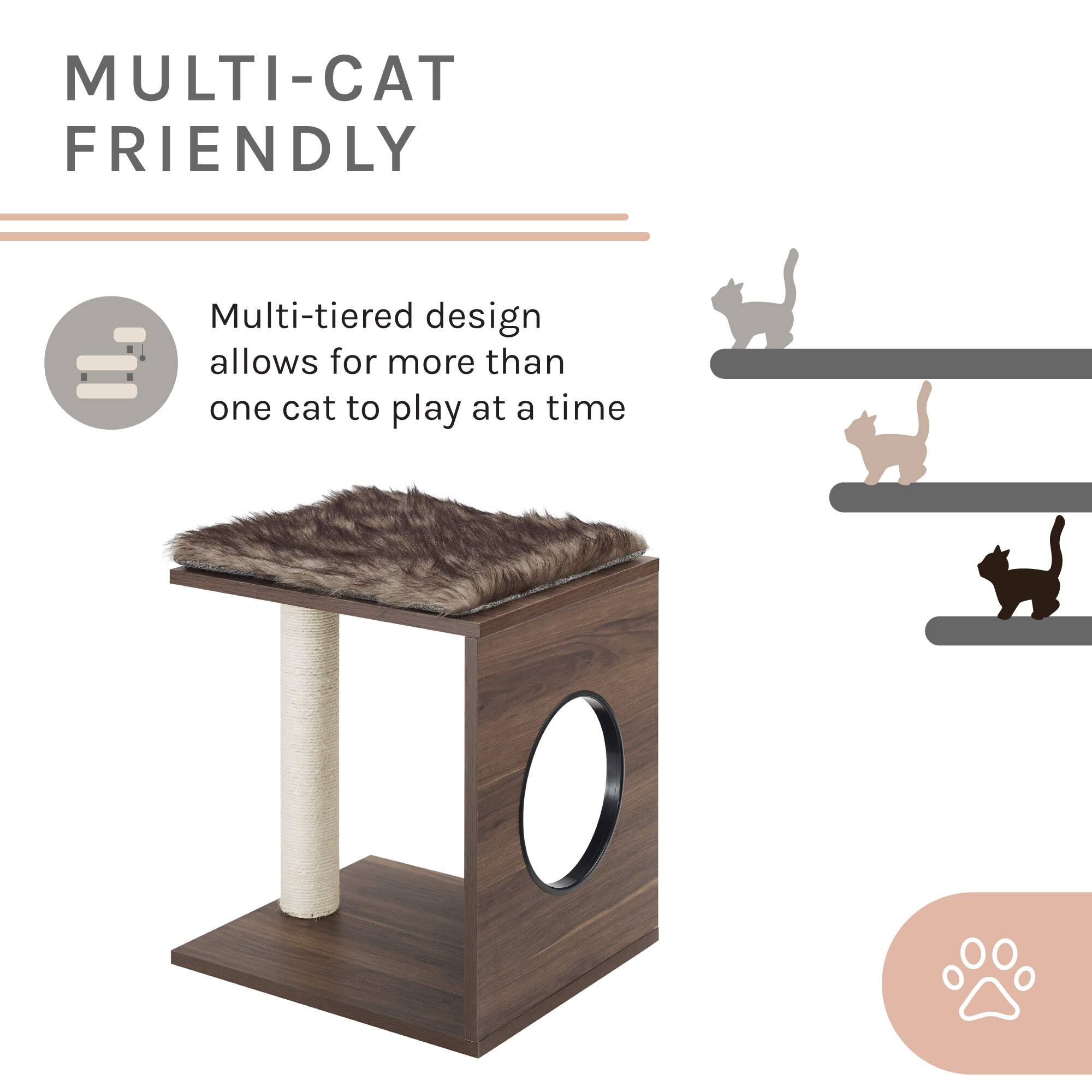 Sam's Pets SP-CT1276DB Cat-Trees - View #8