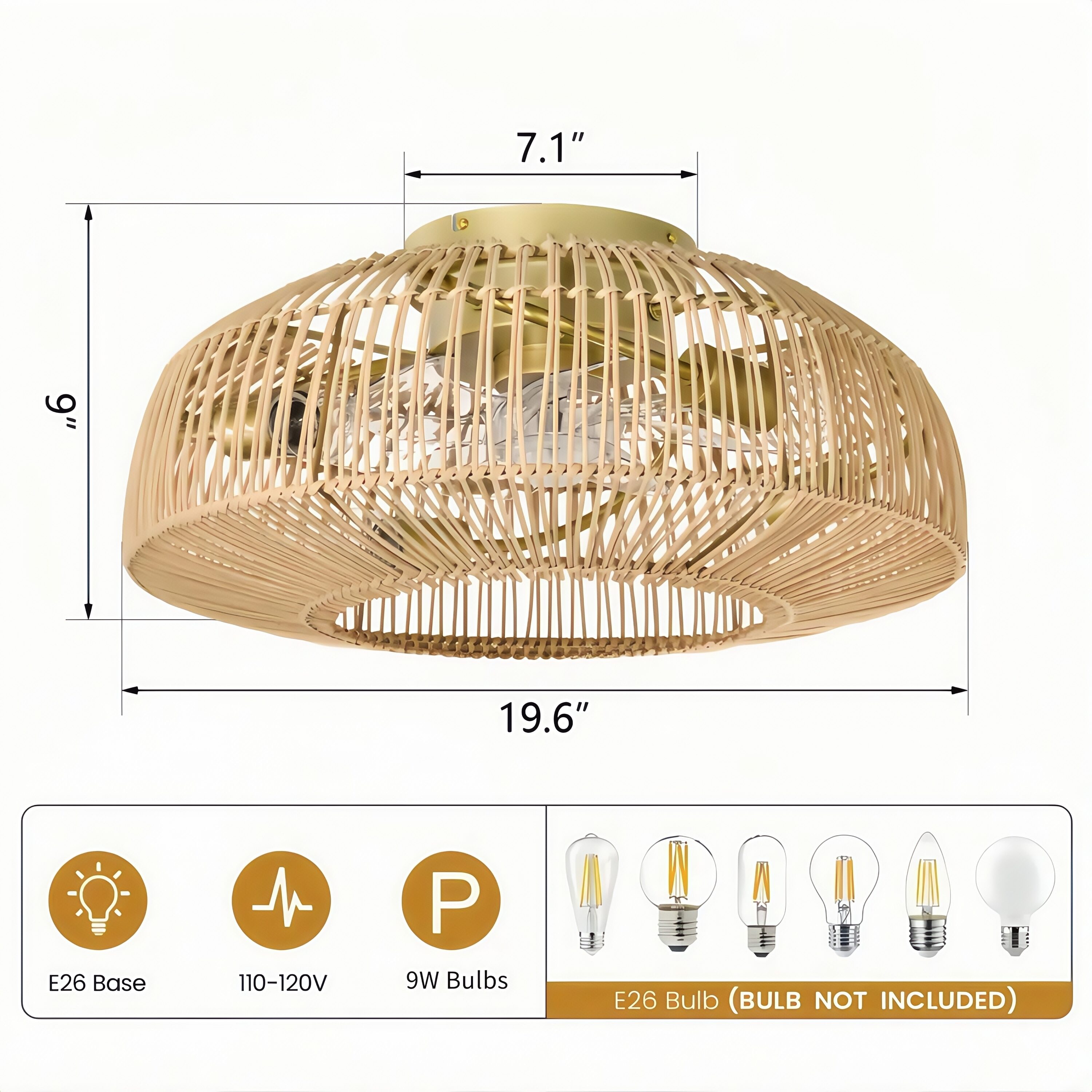 Maxax 26007-4WG Ceiling-Fans - View #3